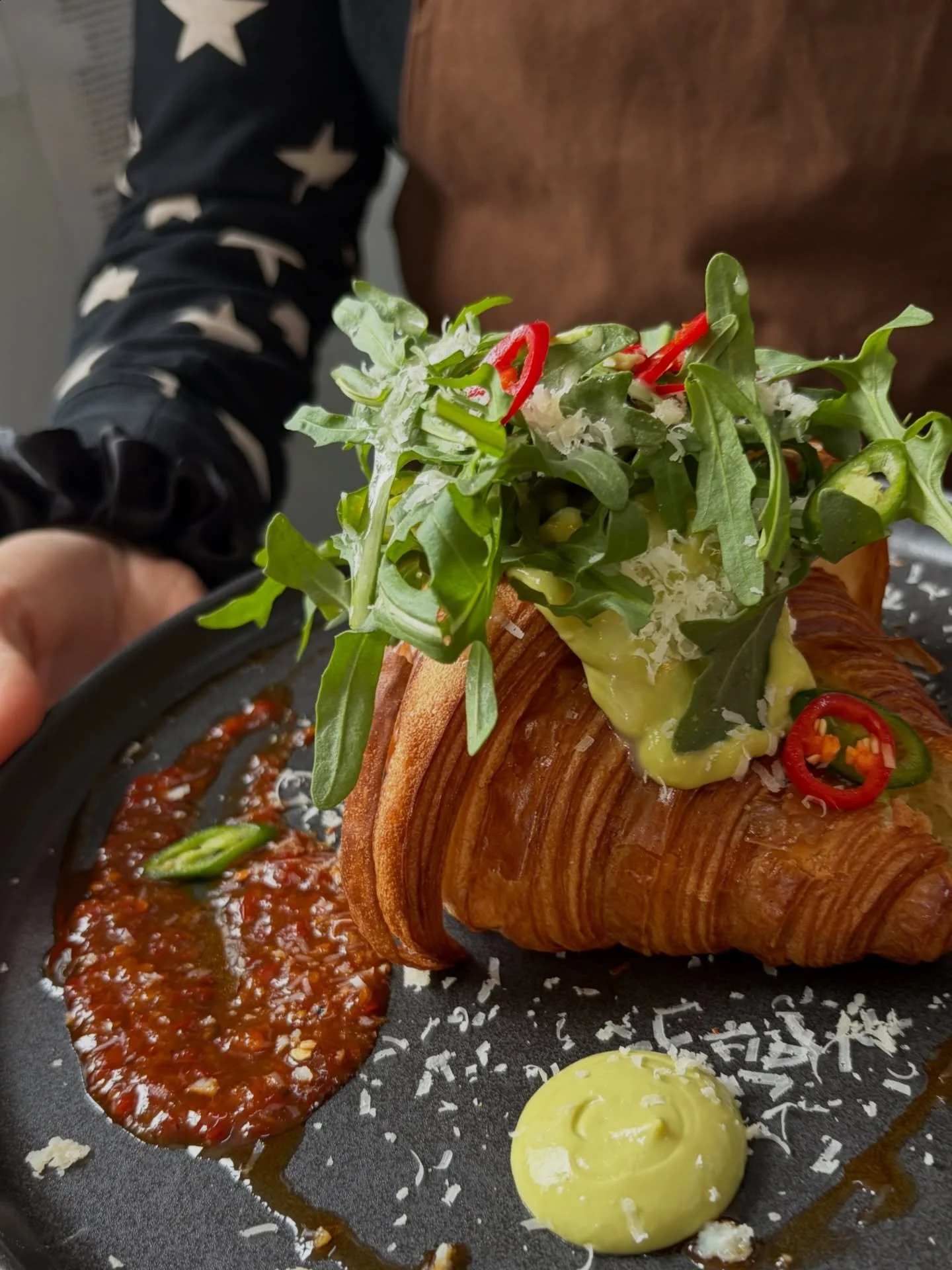 The Avodaise - a true star of the menu taking the humble croissant to a whole new level 

Cello - 115 Main Road, Hepburn Springs

Come hungry 🥐

#cellohepburn #visitdaylesford #hepburnsprings #macedonranges
