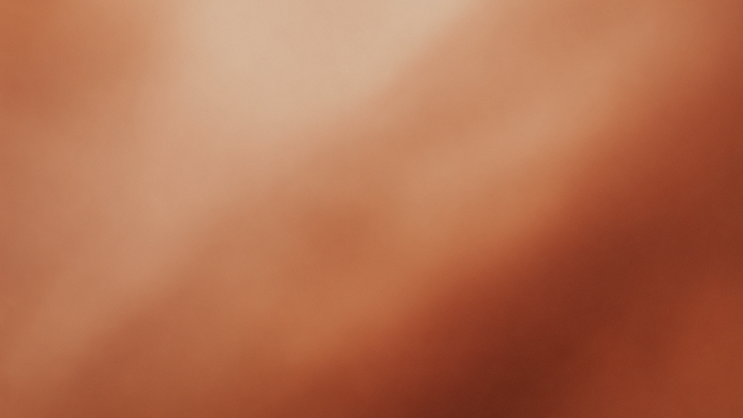 Das Bild zeigt eine verschwommene, braune sowie orangene Oberfläche ohne erkennbare Details.