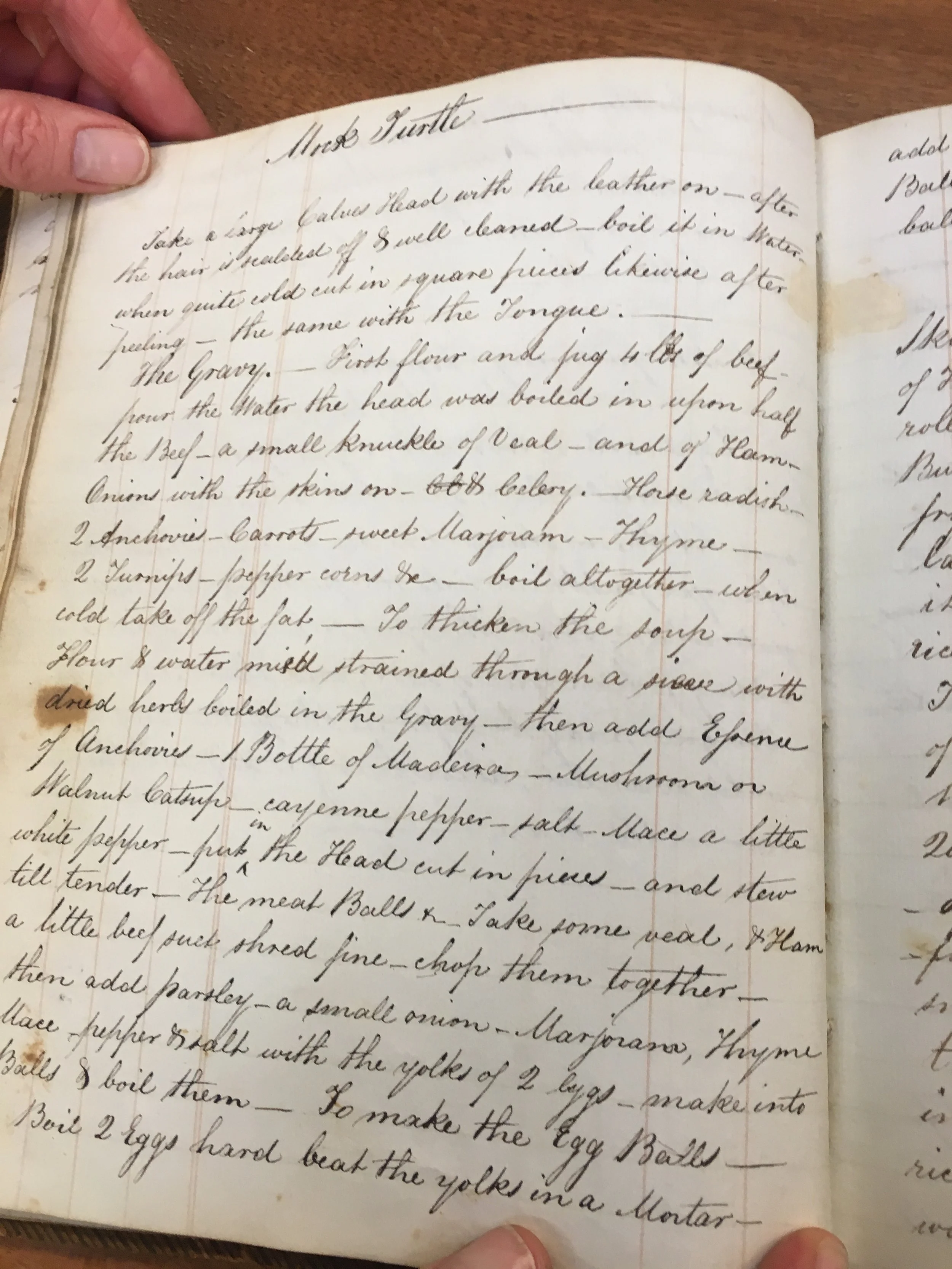 hand written recipe-Mock turtle soup.jpg