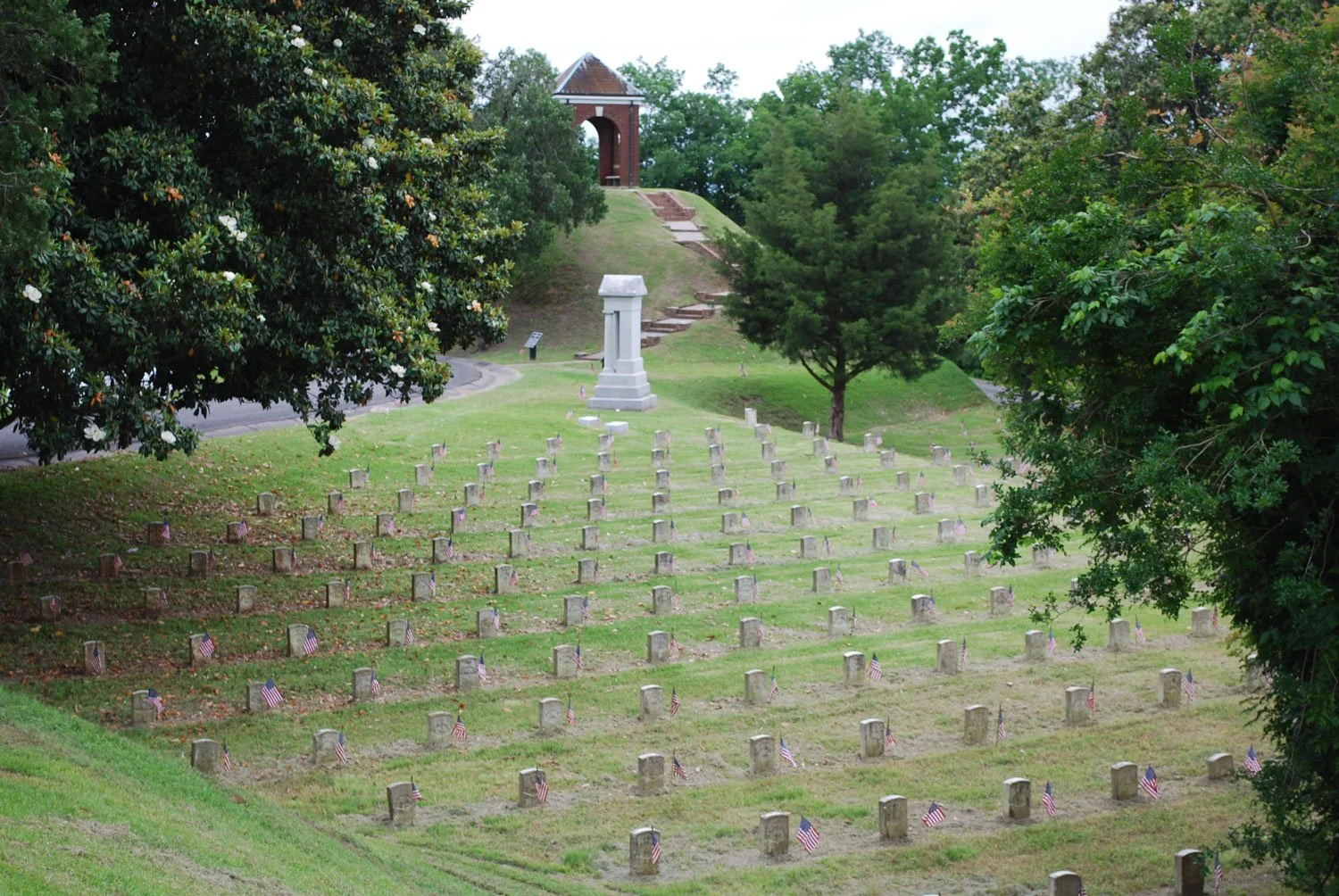 Vicksburg National Cemetery.