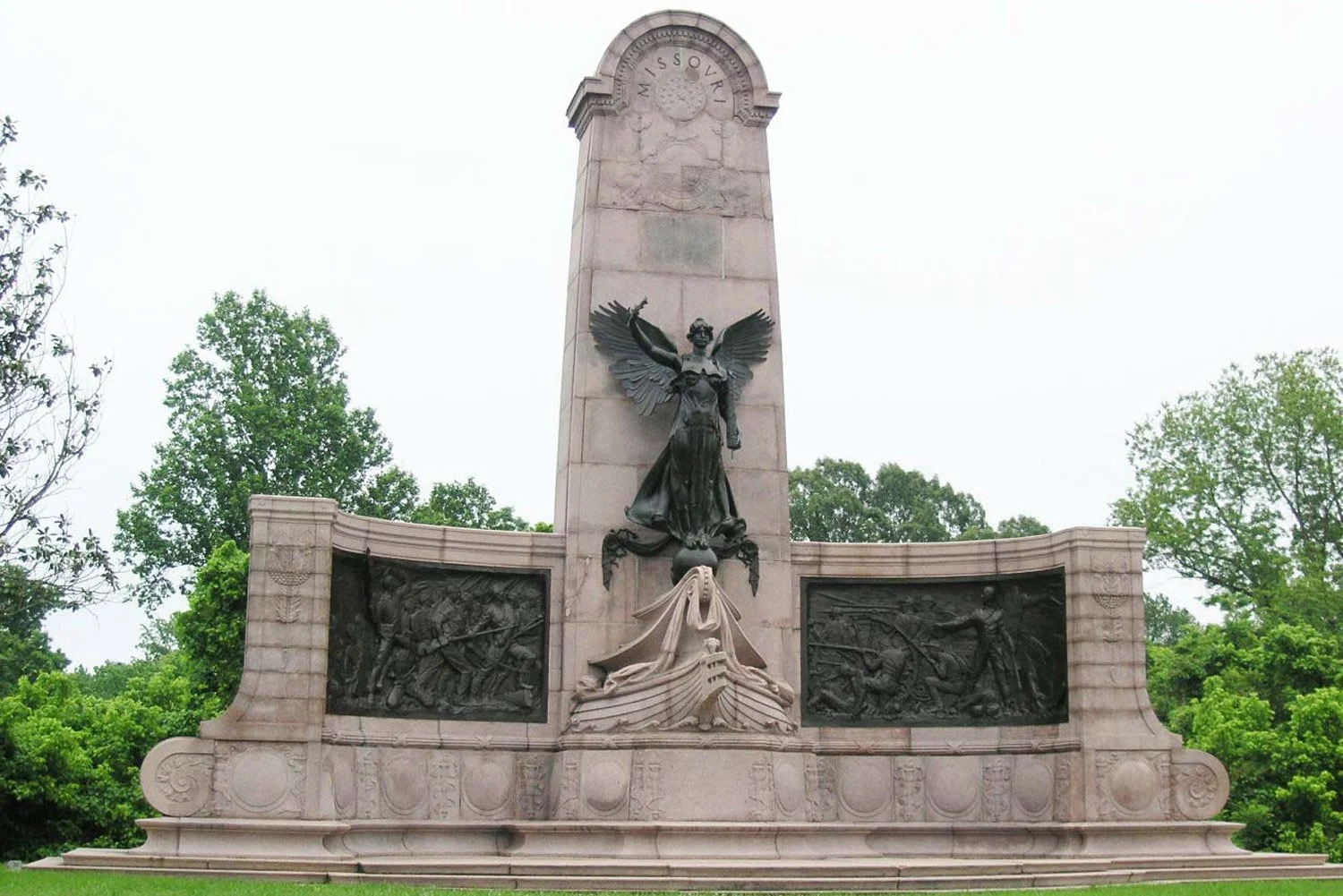 Missouri Memorial after restoration.