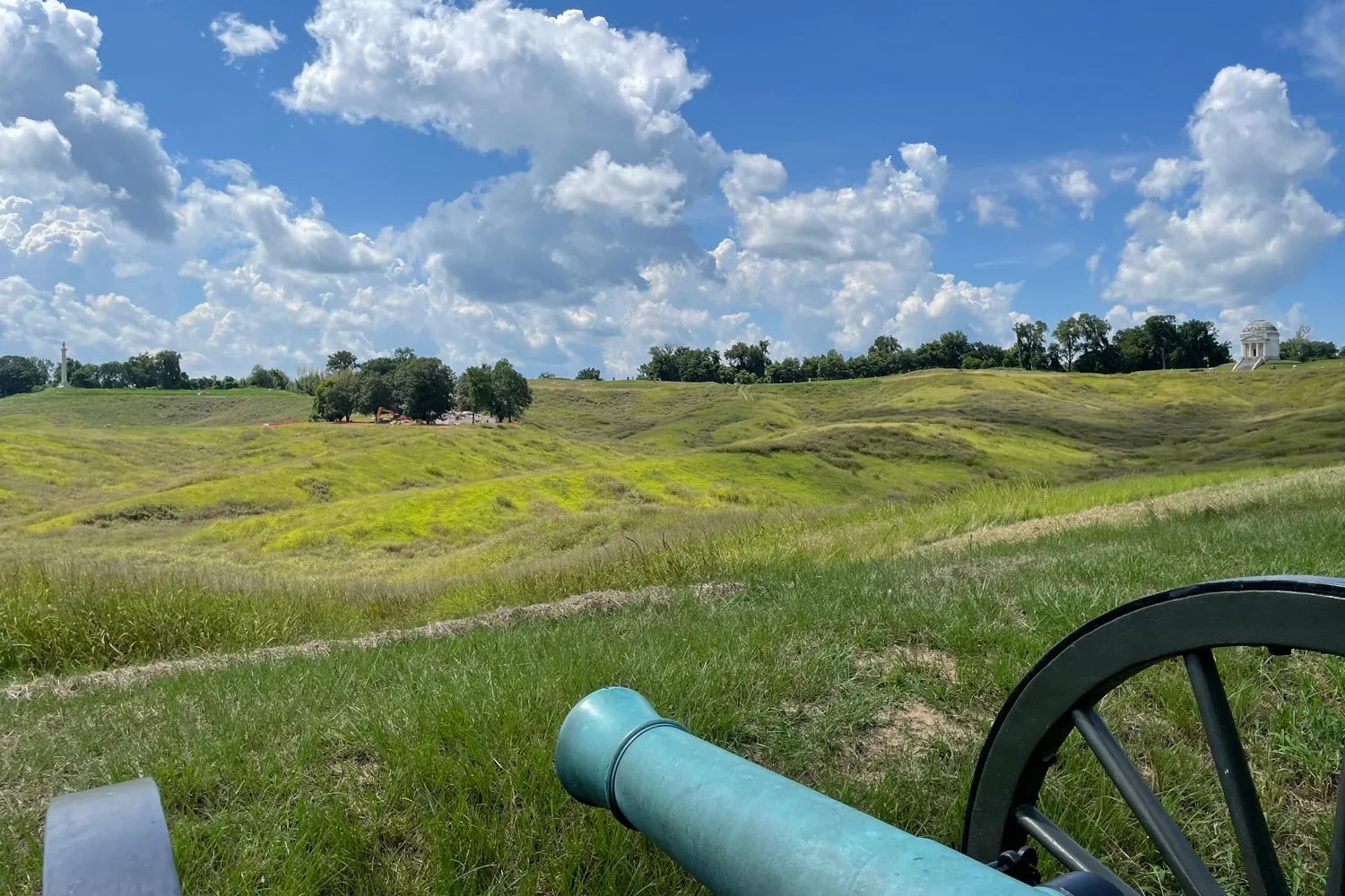 Acquired funds to restore the Illinois Monument and remove a post-war structure from the battlefield area.