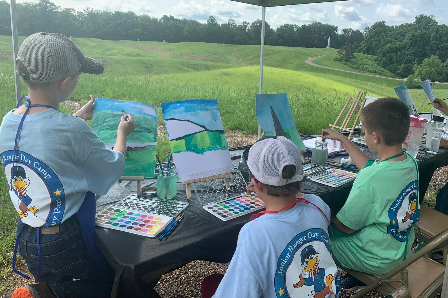 Junior Ranger Camp activities.
