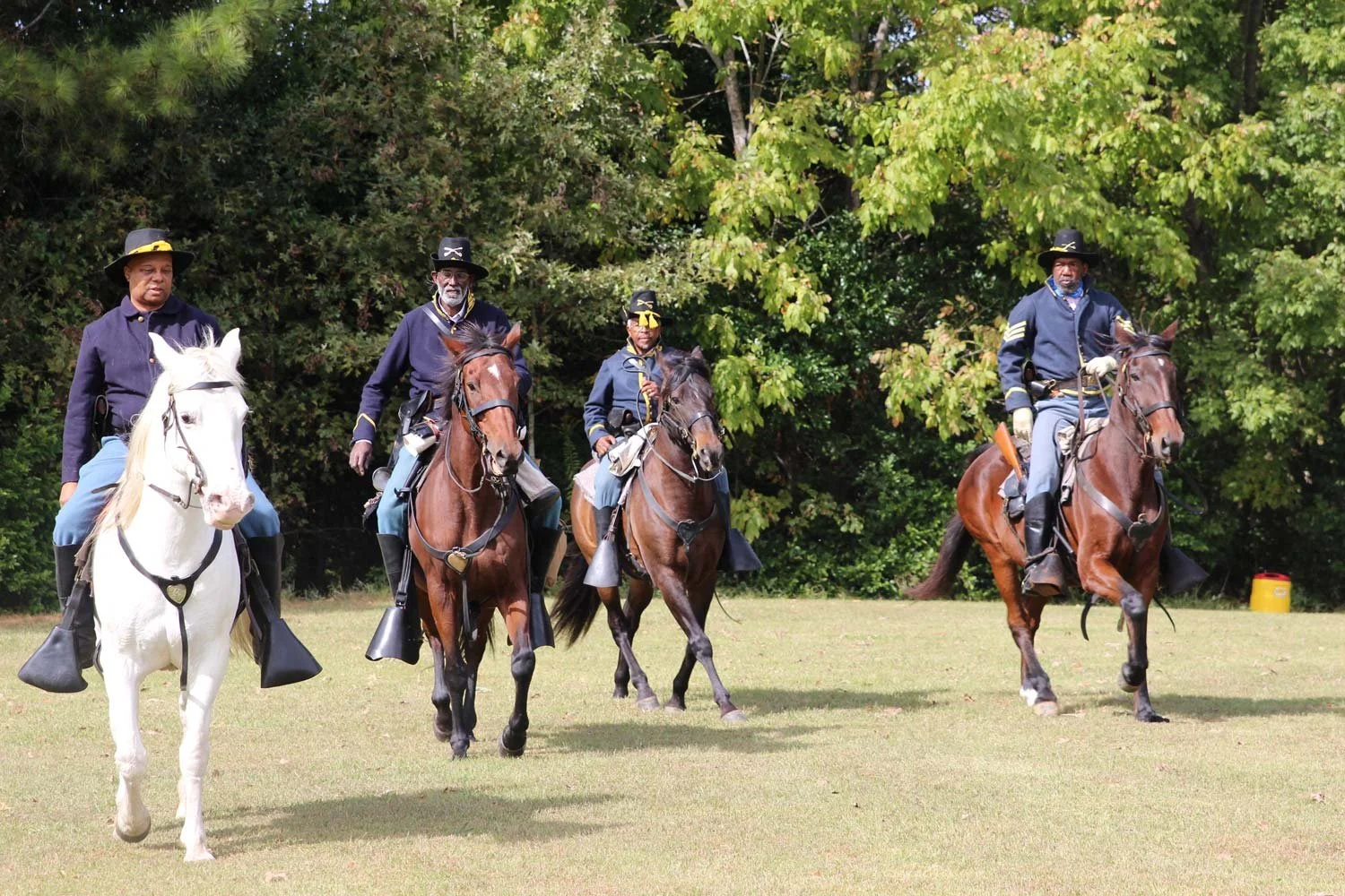 United States Colored Calvary reenactment.
