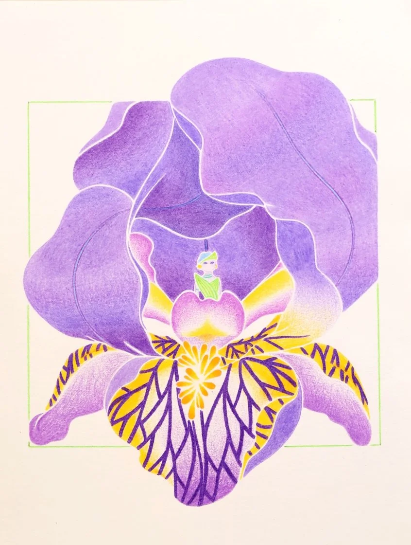 La dame de l'Iris (original)