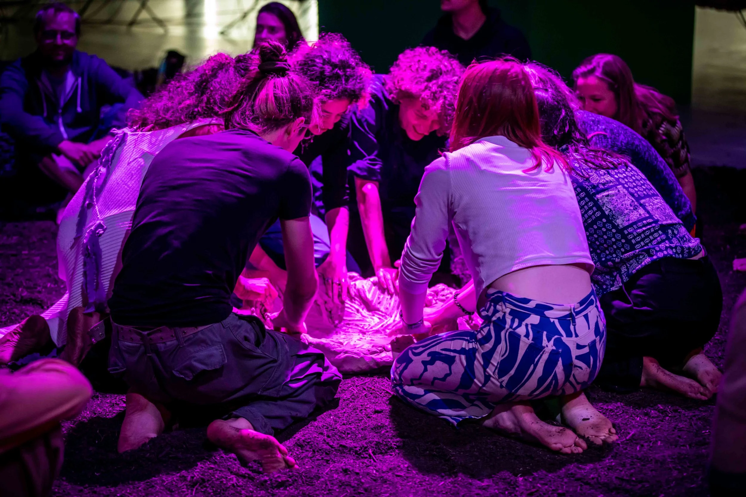 Earth Shrine: Prayer Performance (Jasper Griepink and Victoria McKenzie)