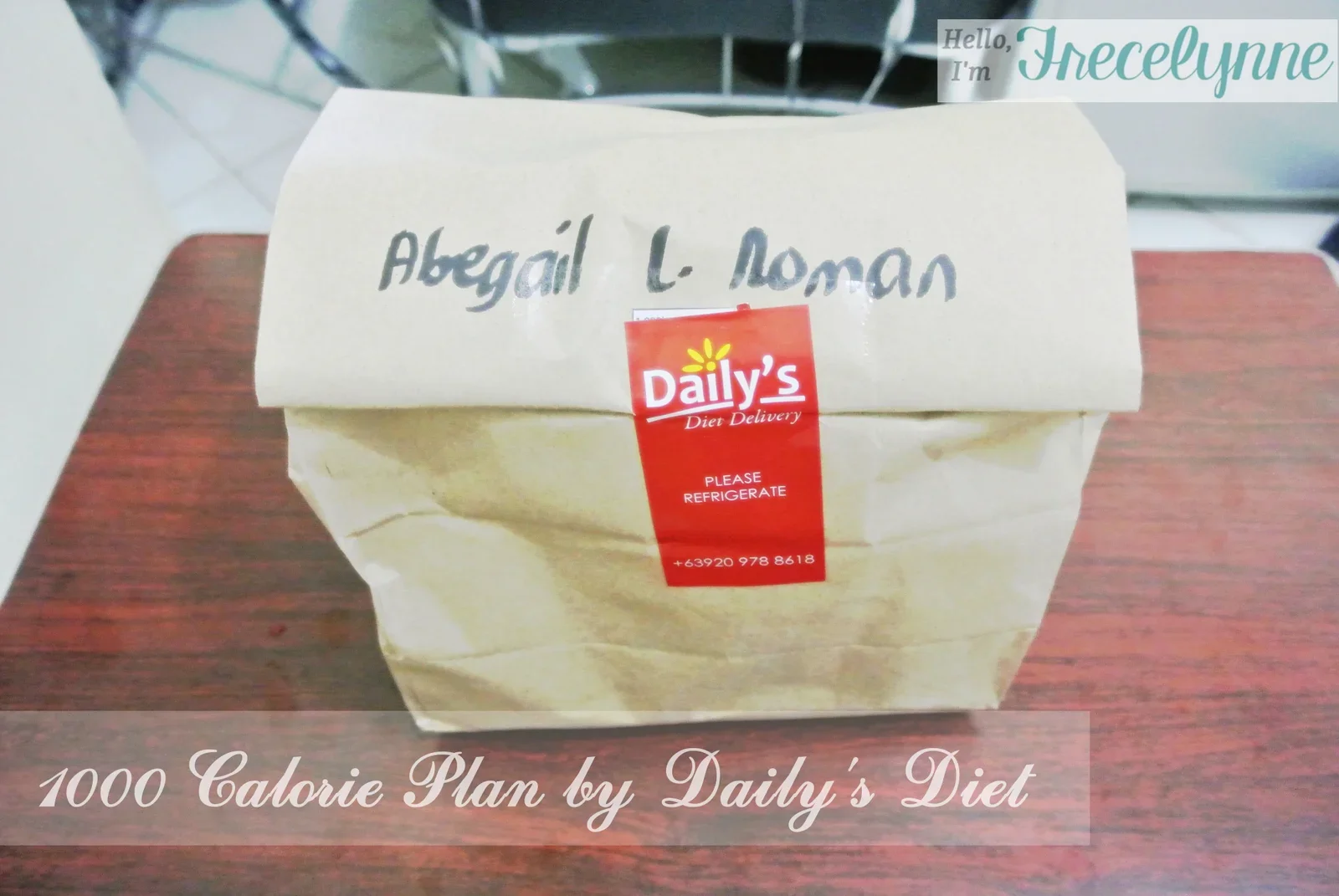Review: 1000 calorie plan by Daily's Diet
