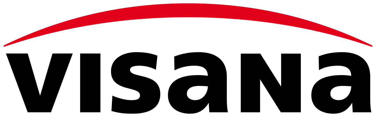 Logo mit roter Bogen und schwarzem Schriftzug 'Oracle'