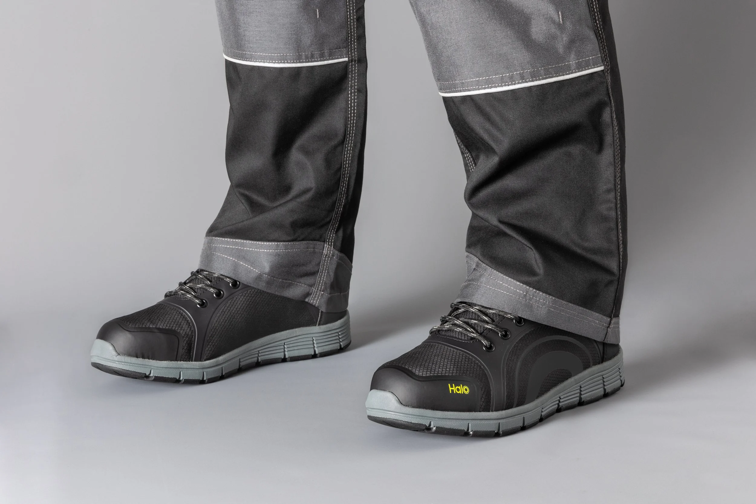 Commercial photography Halo safety shoes