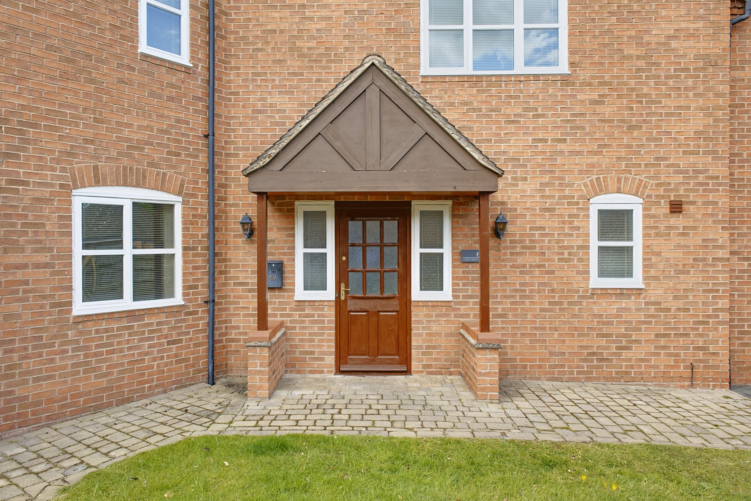 Property photography entrance