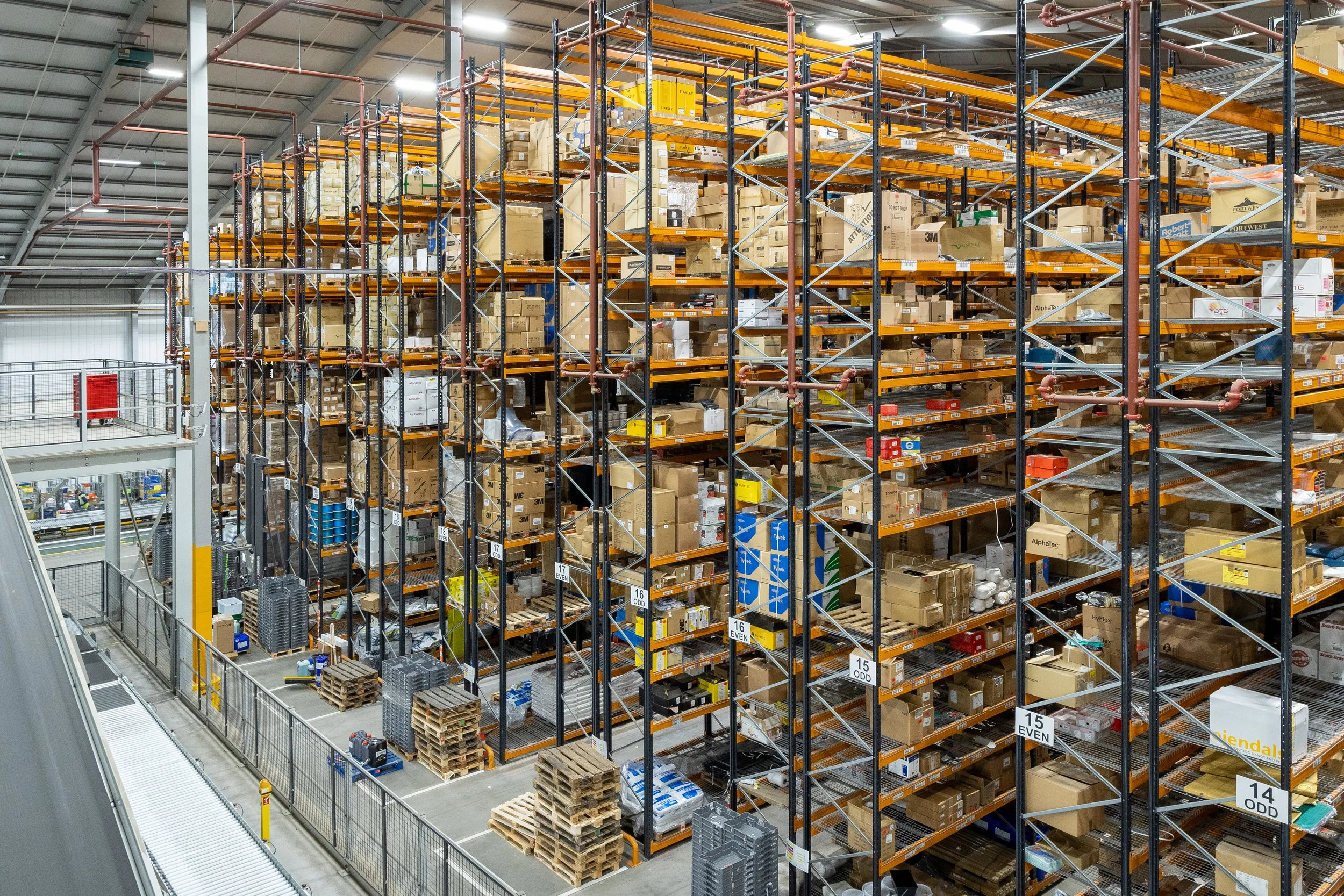 Warehouse interior