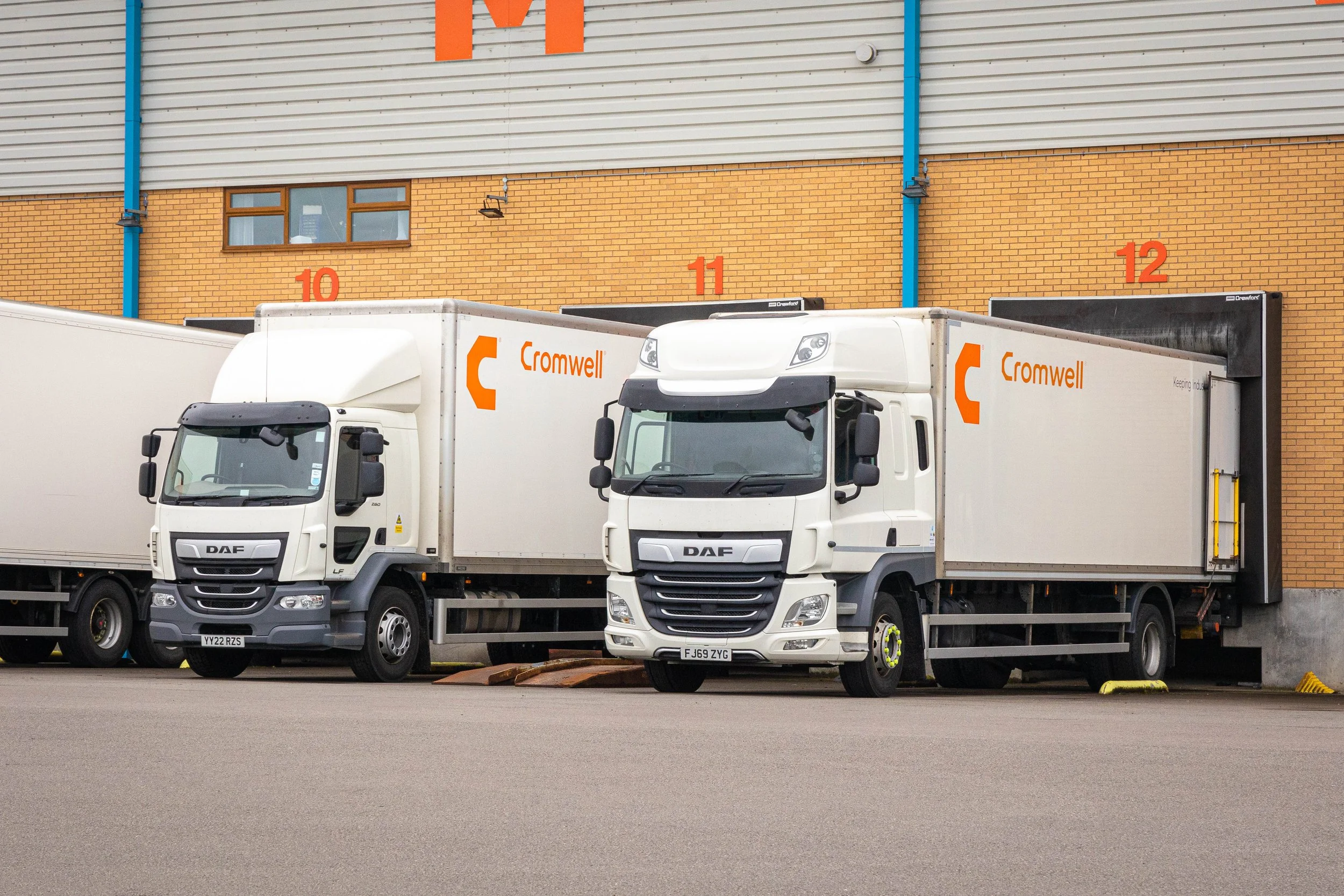 Transport photography lorries loading
