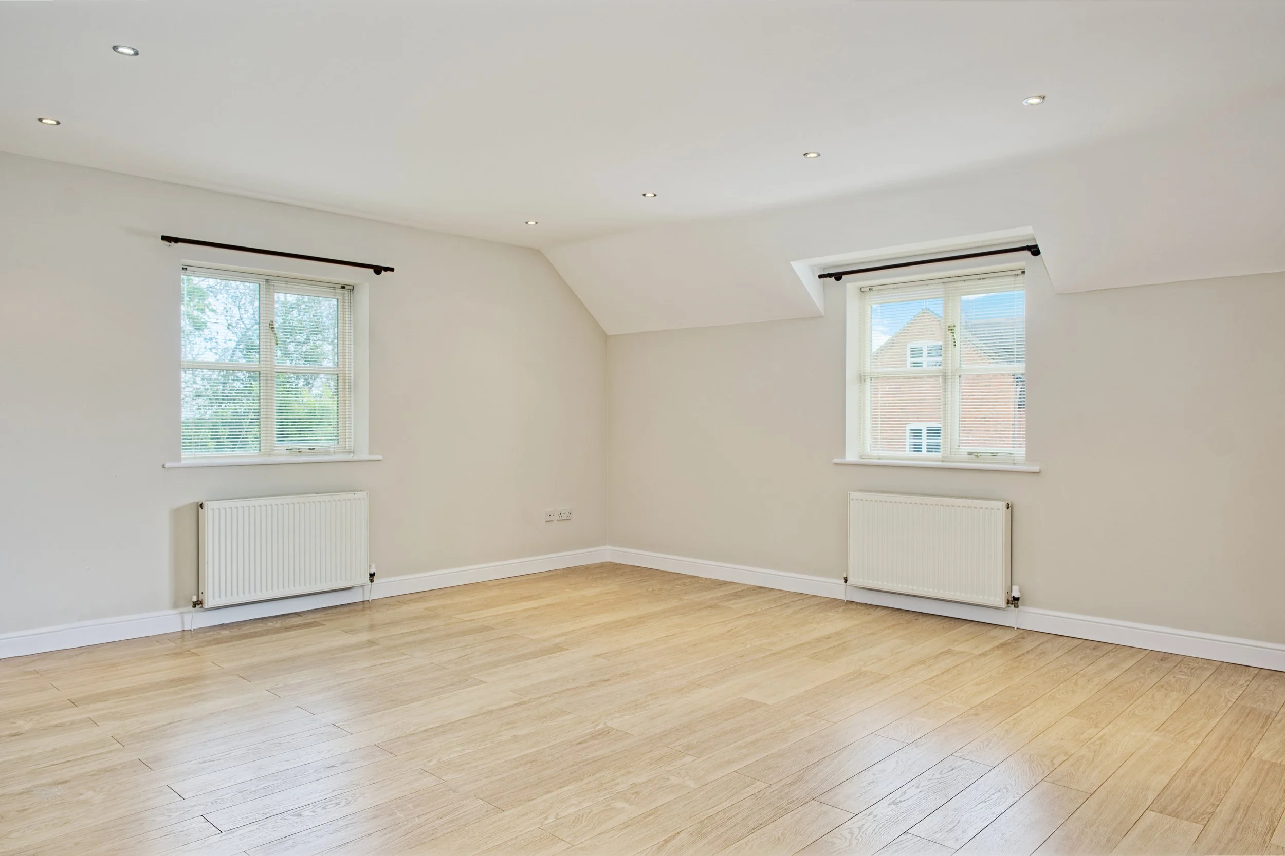 Property photography  bedroom 2 windows