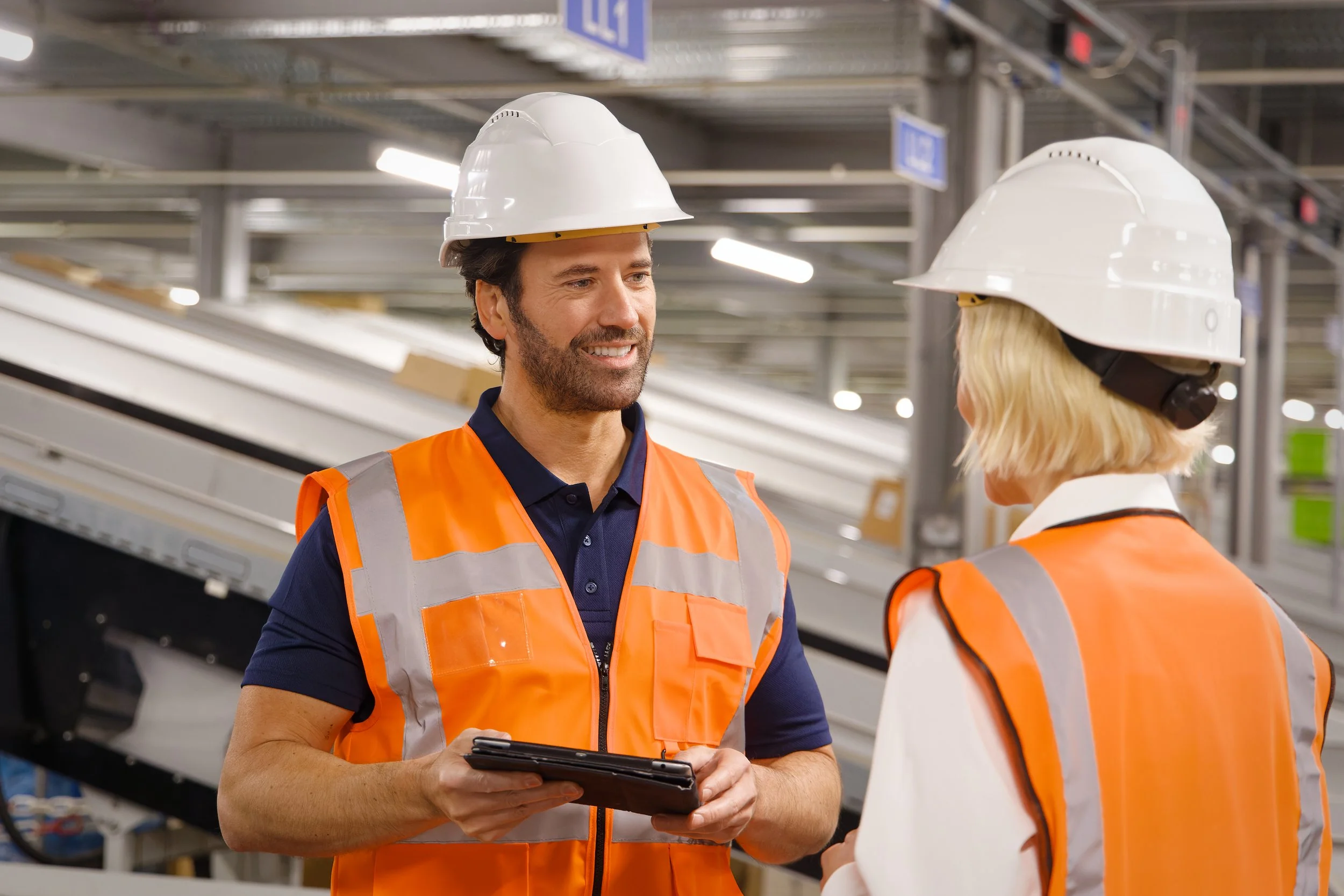 Industrial photography talking