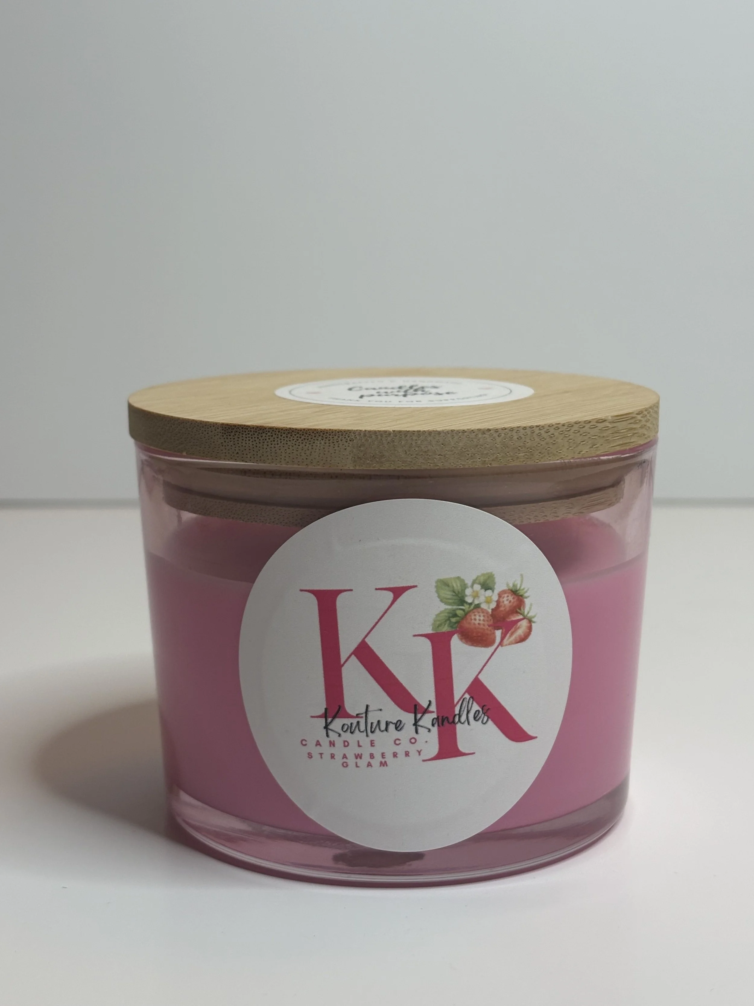 Strawberry Glam Candle