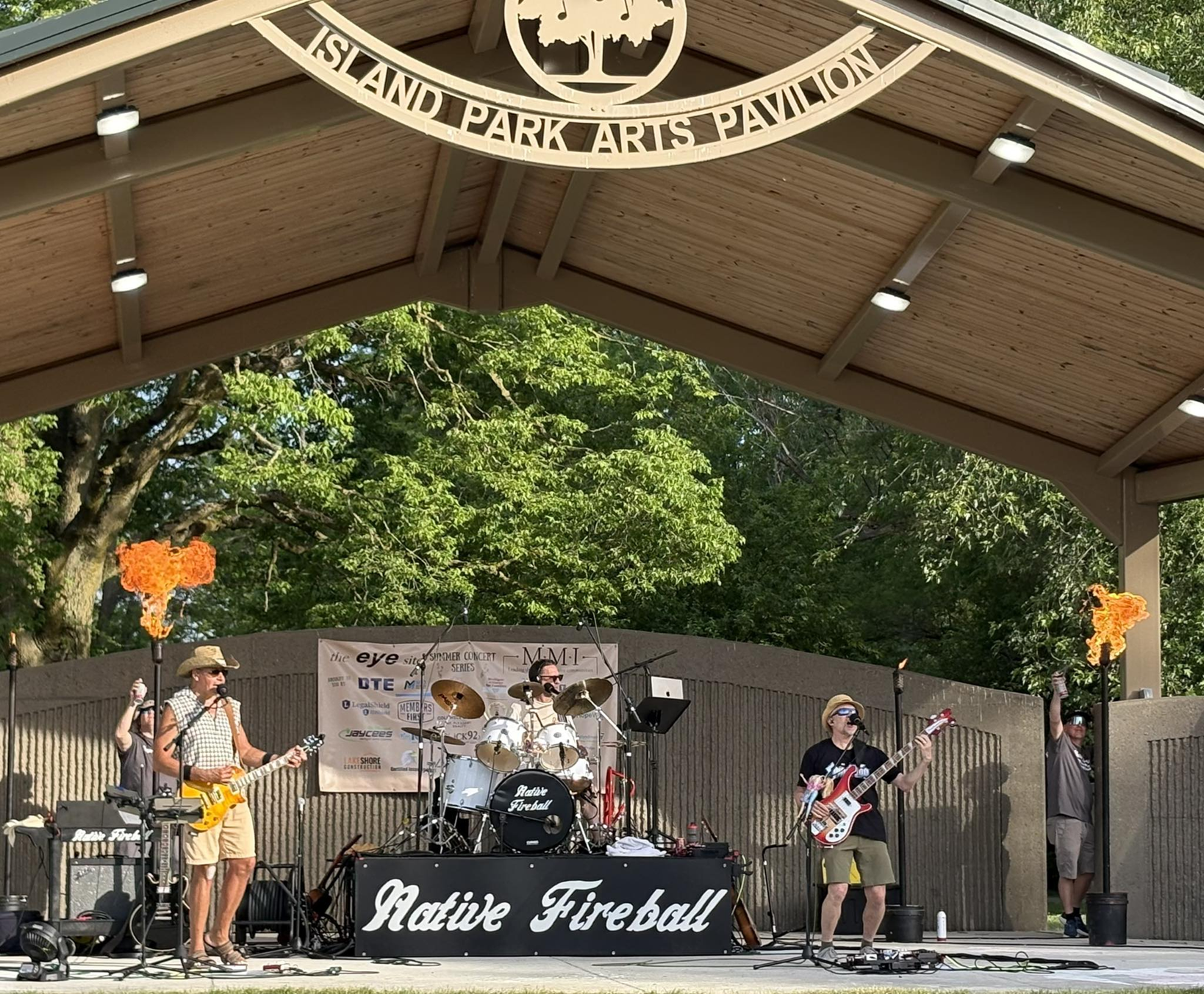 Ross Miller; The Eyesite; MMI; Music in the Park; person served; MMI; Mid-Michigan Industries; inclusivity; meaninggful connections; employment; training; inclusive communities; Island Park