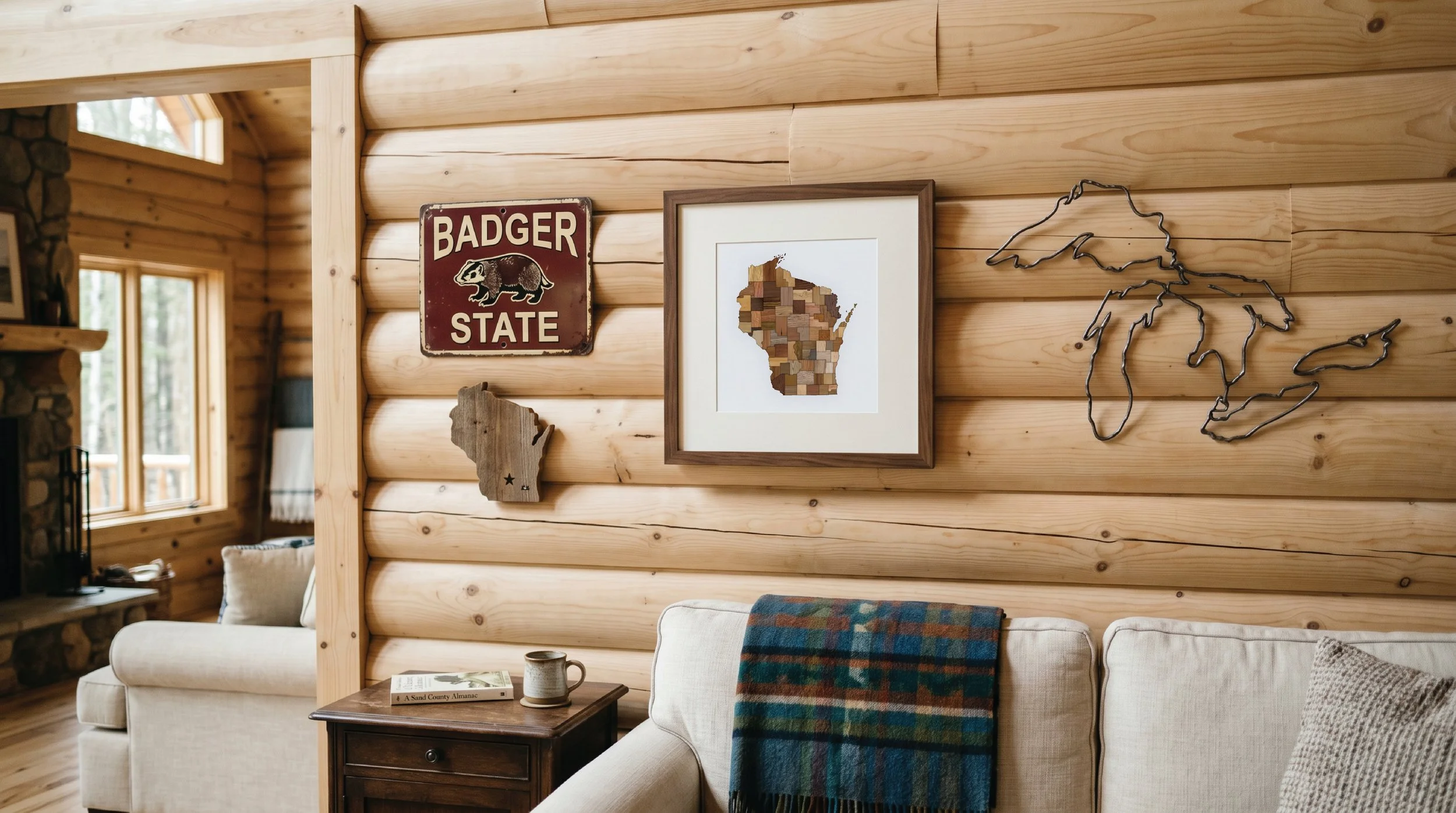 Wisconsin Wood Map