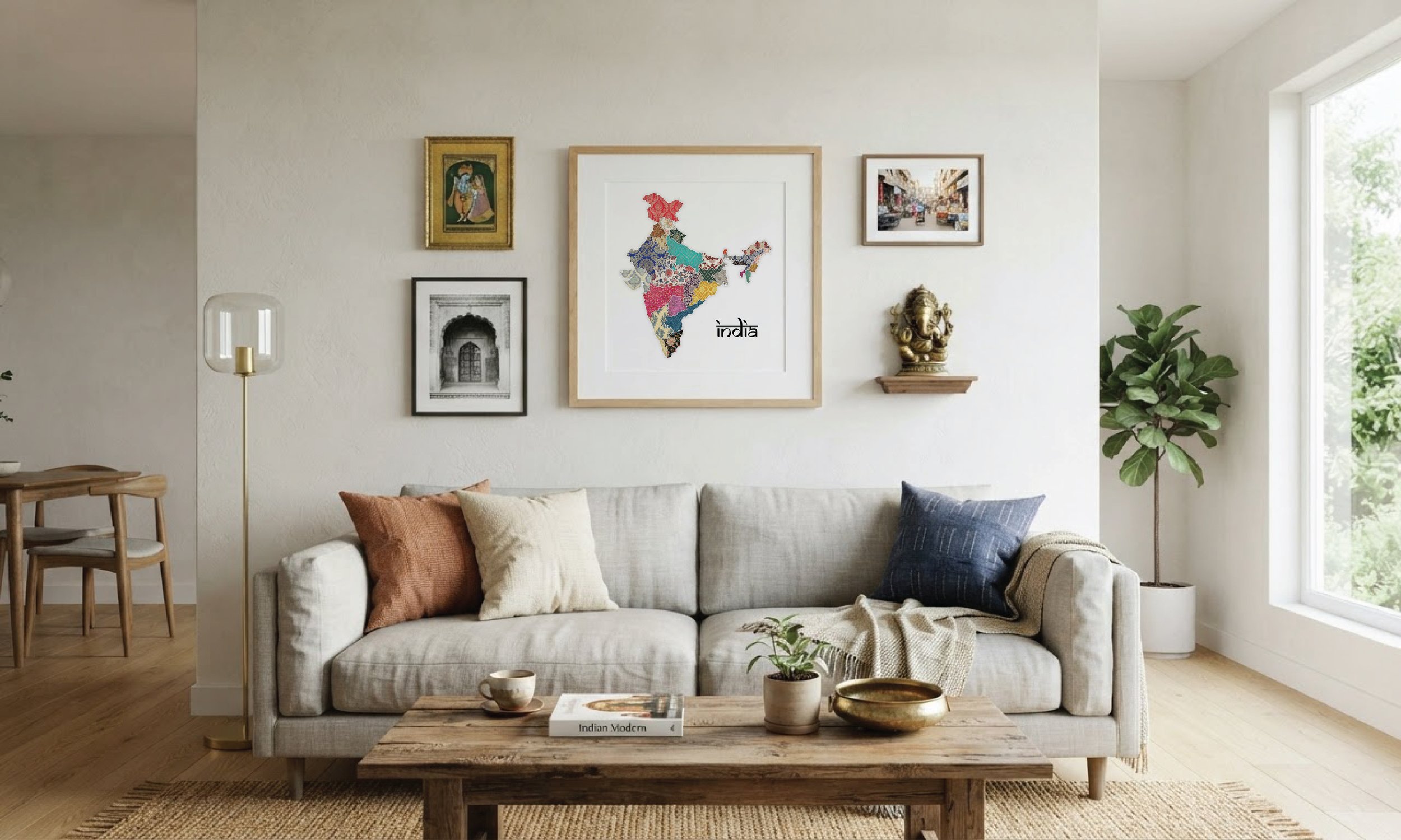 Indian Fabric Map