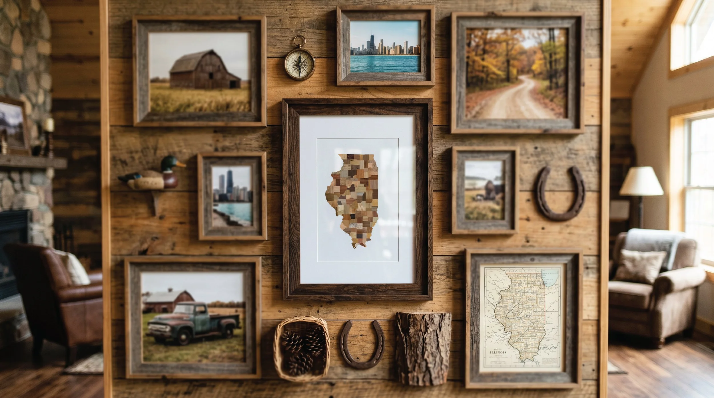 Illinois Wood Map