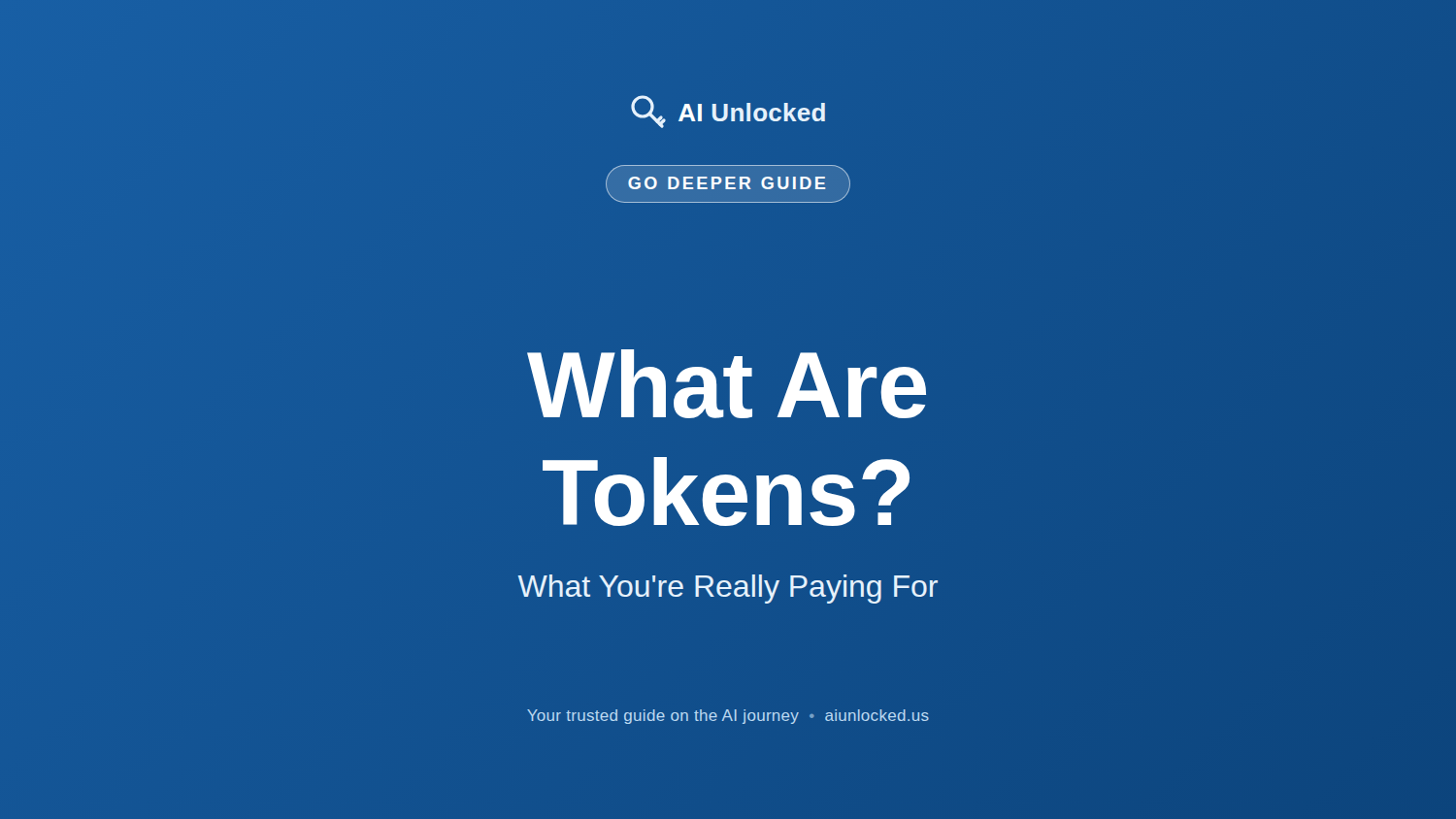 What Are Tokens?