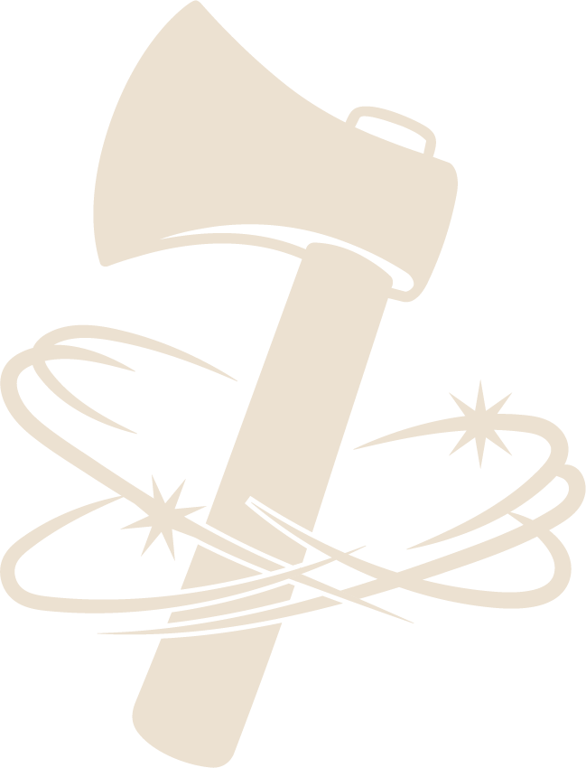 A cartoon-style illustration of a megaphone with stars and swirls around it.