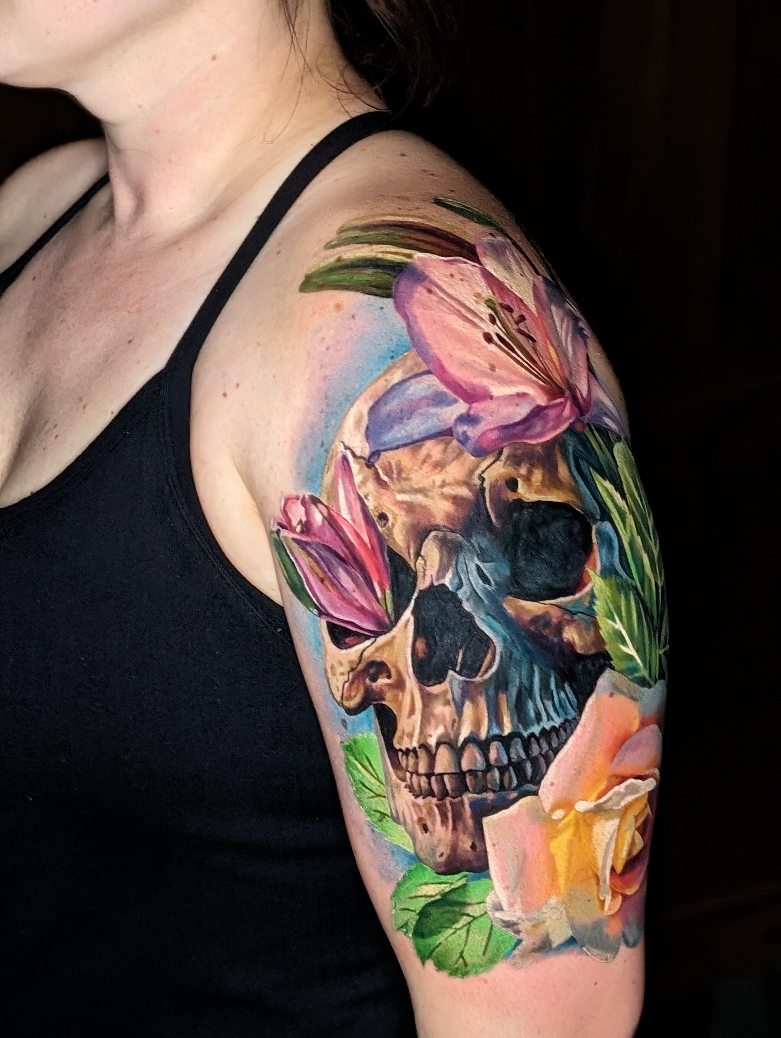 Siren's Rose Tattoo