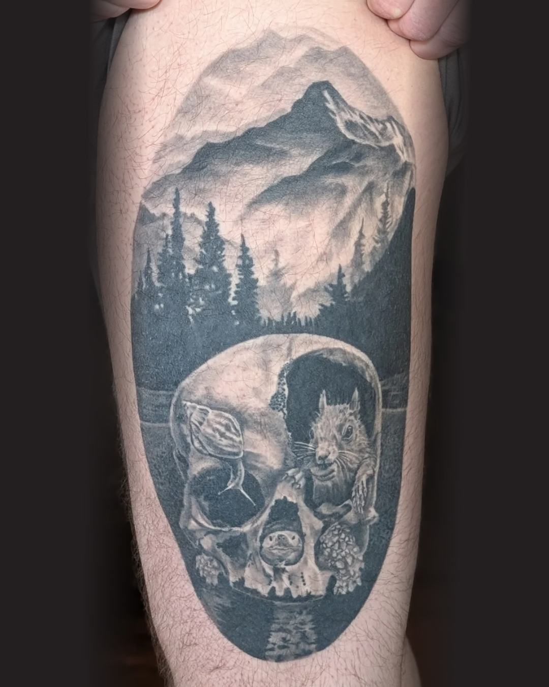 Black and Gray Realism