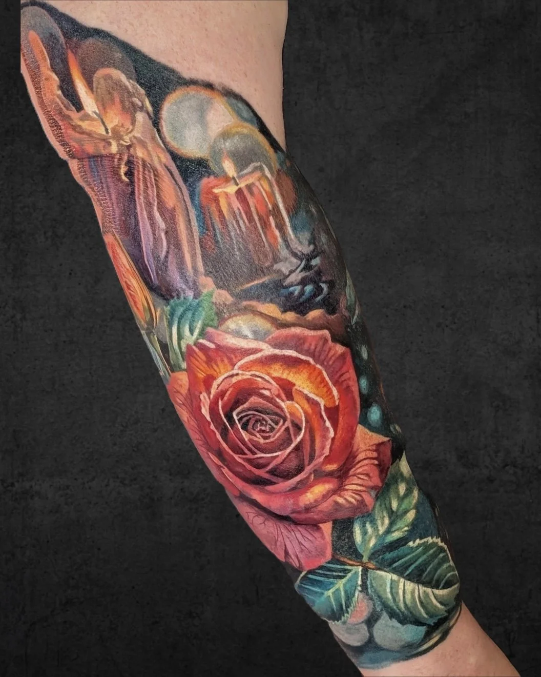 Siren's Rose Tattoo