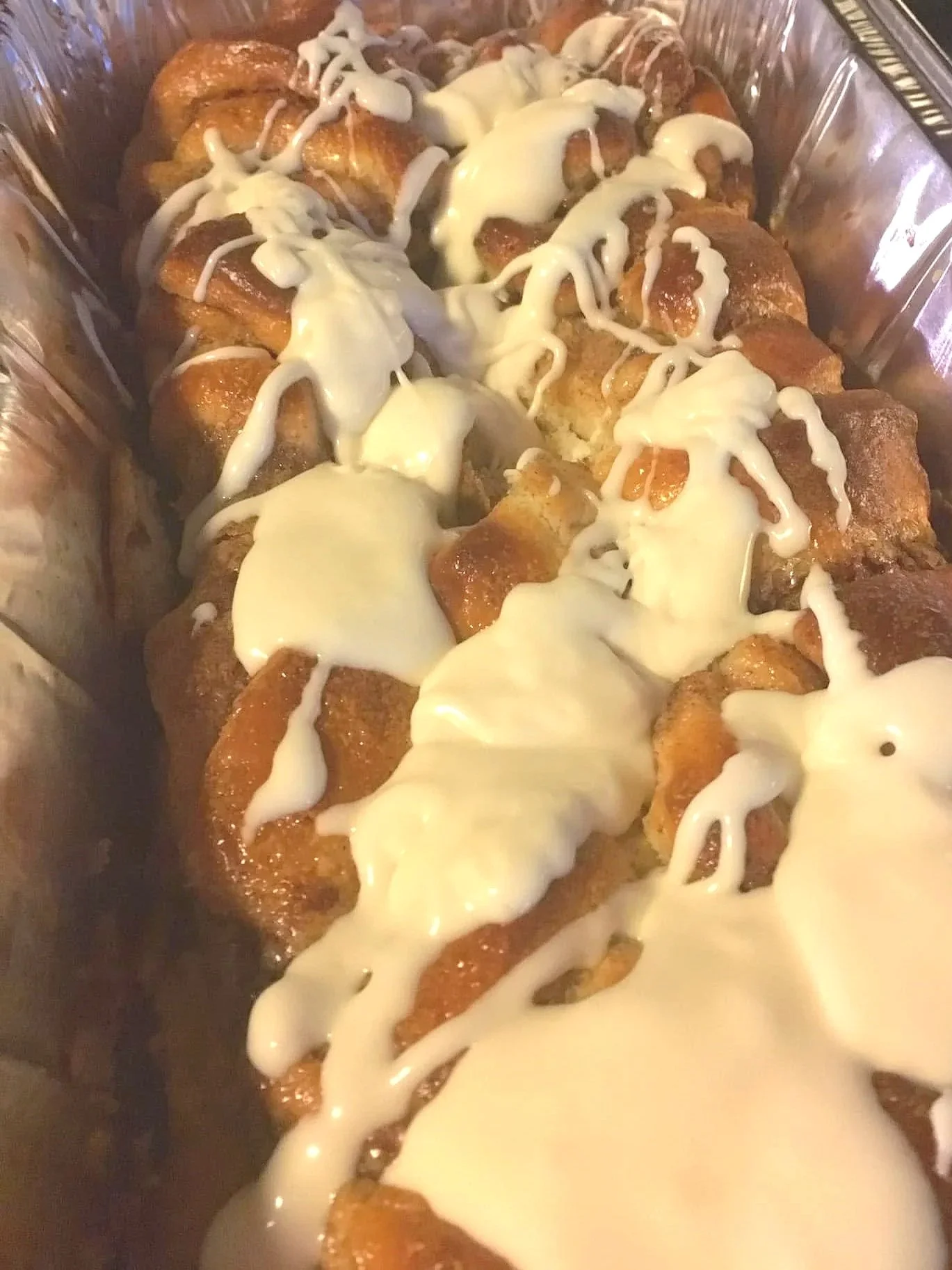 Cinnamon Bun French Toast Casserole