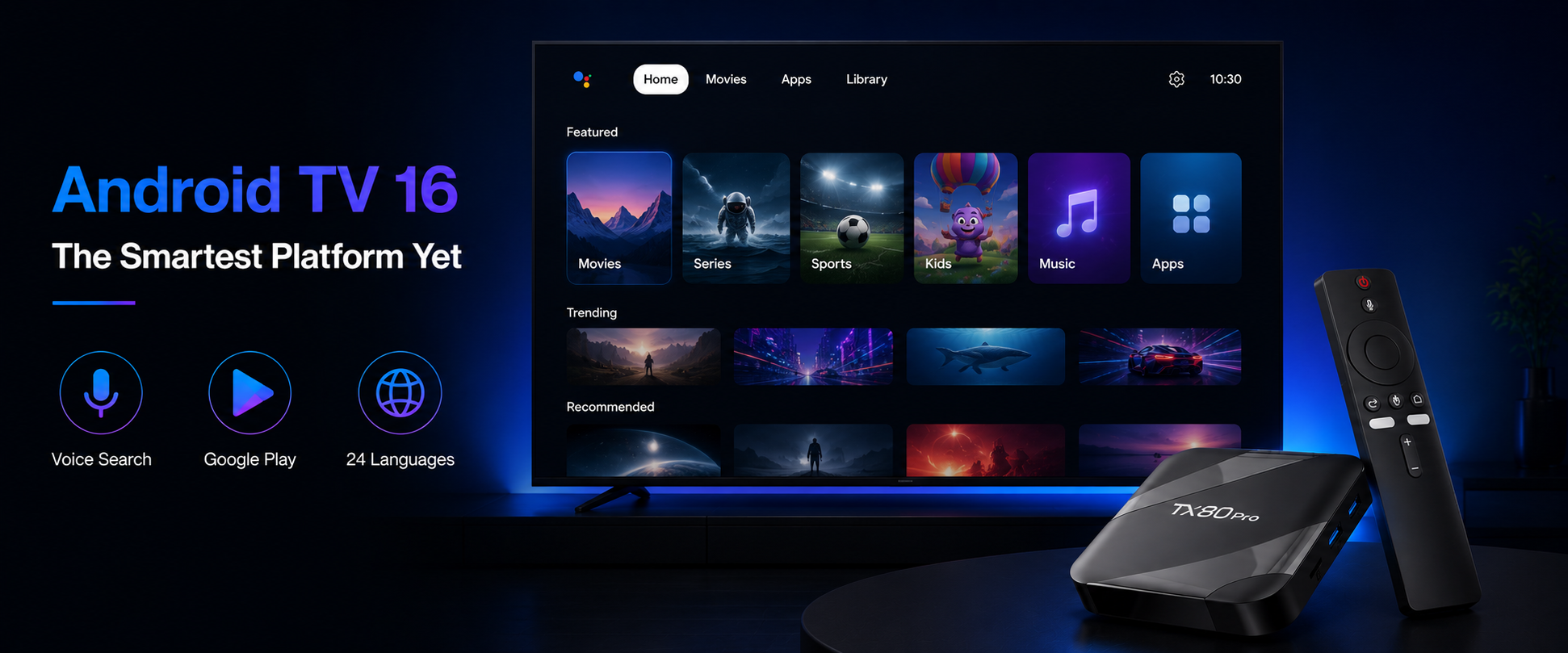 first linking tx80 pro tv box