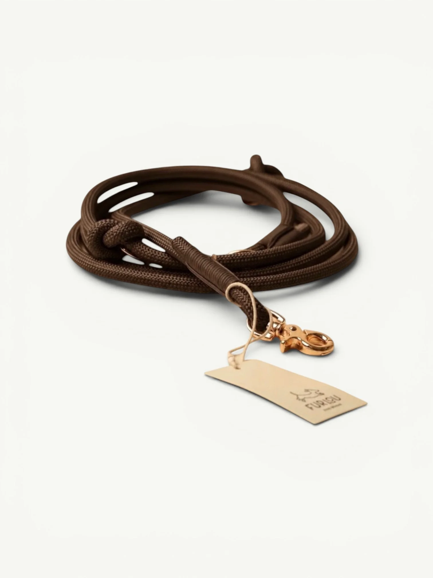 Laisse corde Marron - Furlou