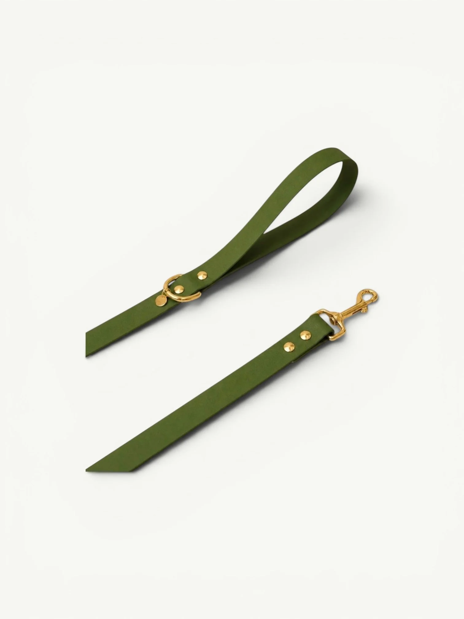 Laisse vert olive - Fidèle Paris