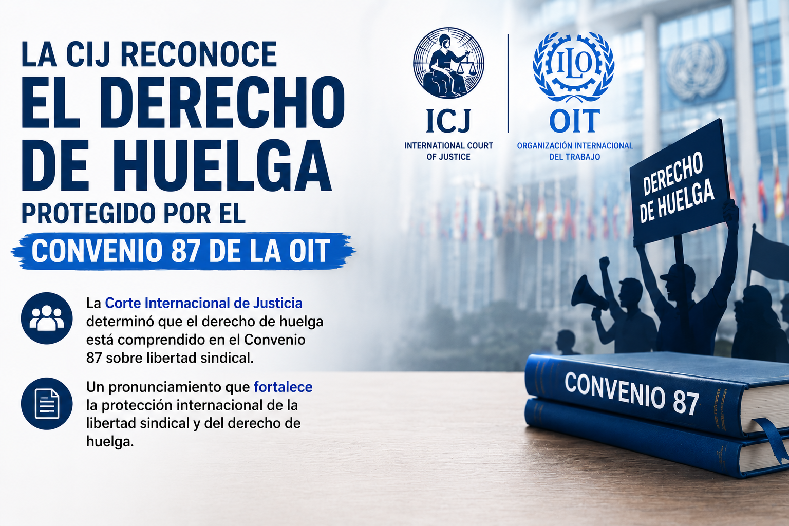 Fin histórico debate: derecho de huelga protegido