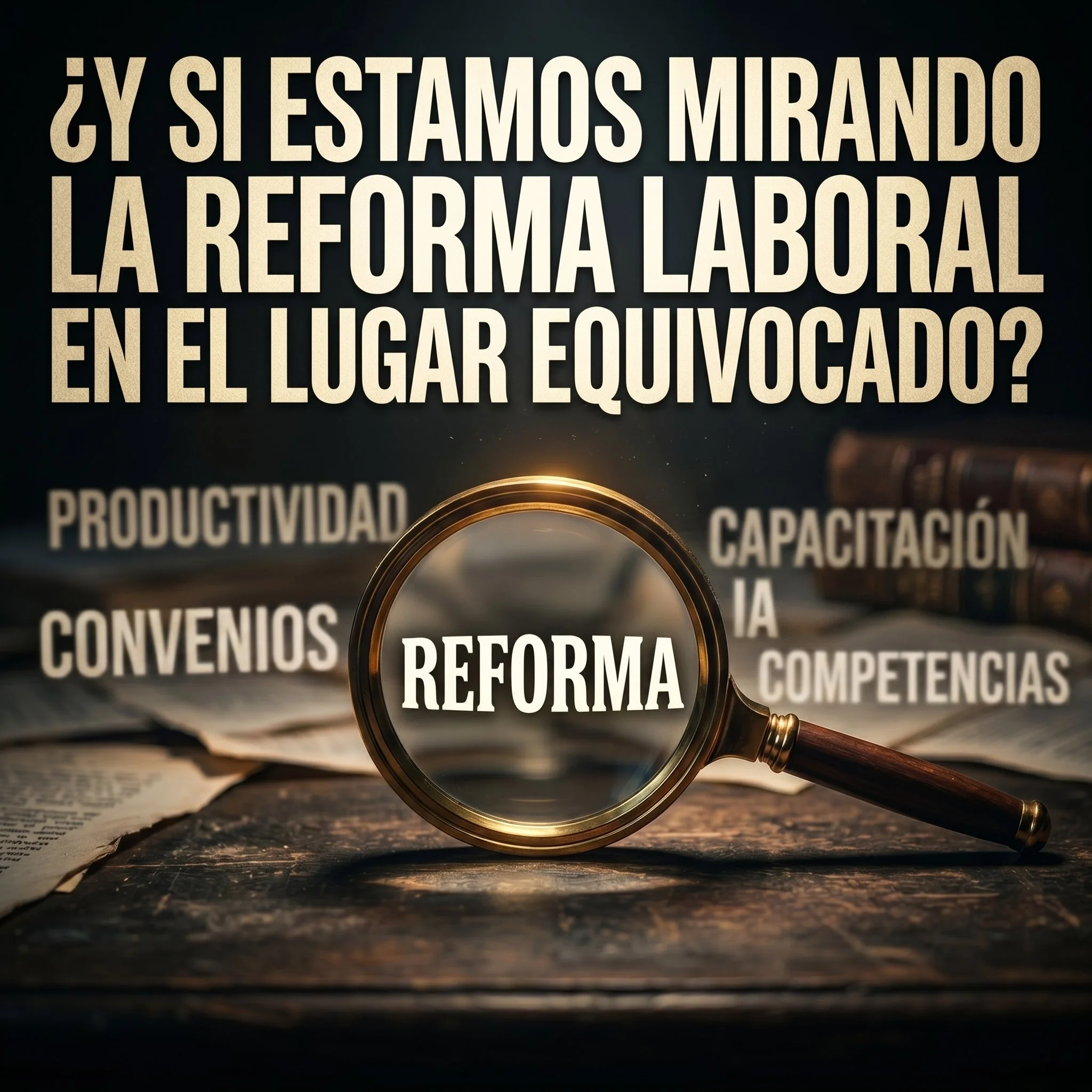 ¿Y si estamos mirando la reforma laboral en el lugar equivocado?