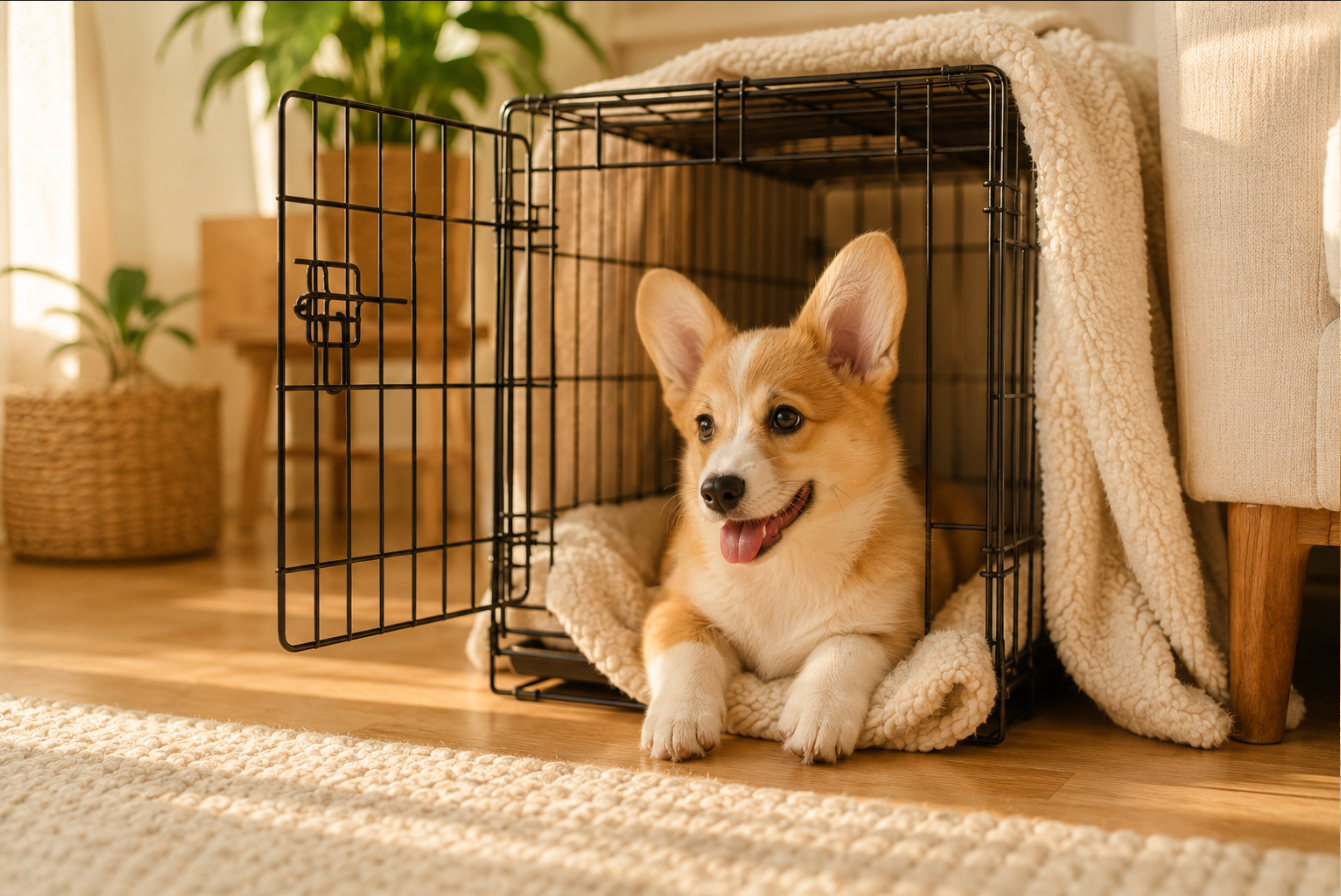 Crate Training a Puppy: A Gentle Start