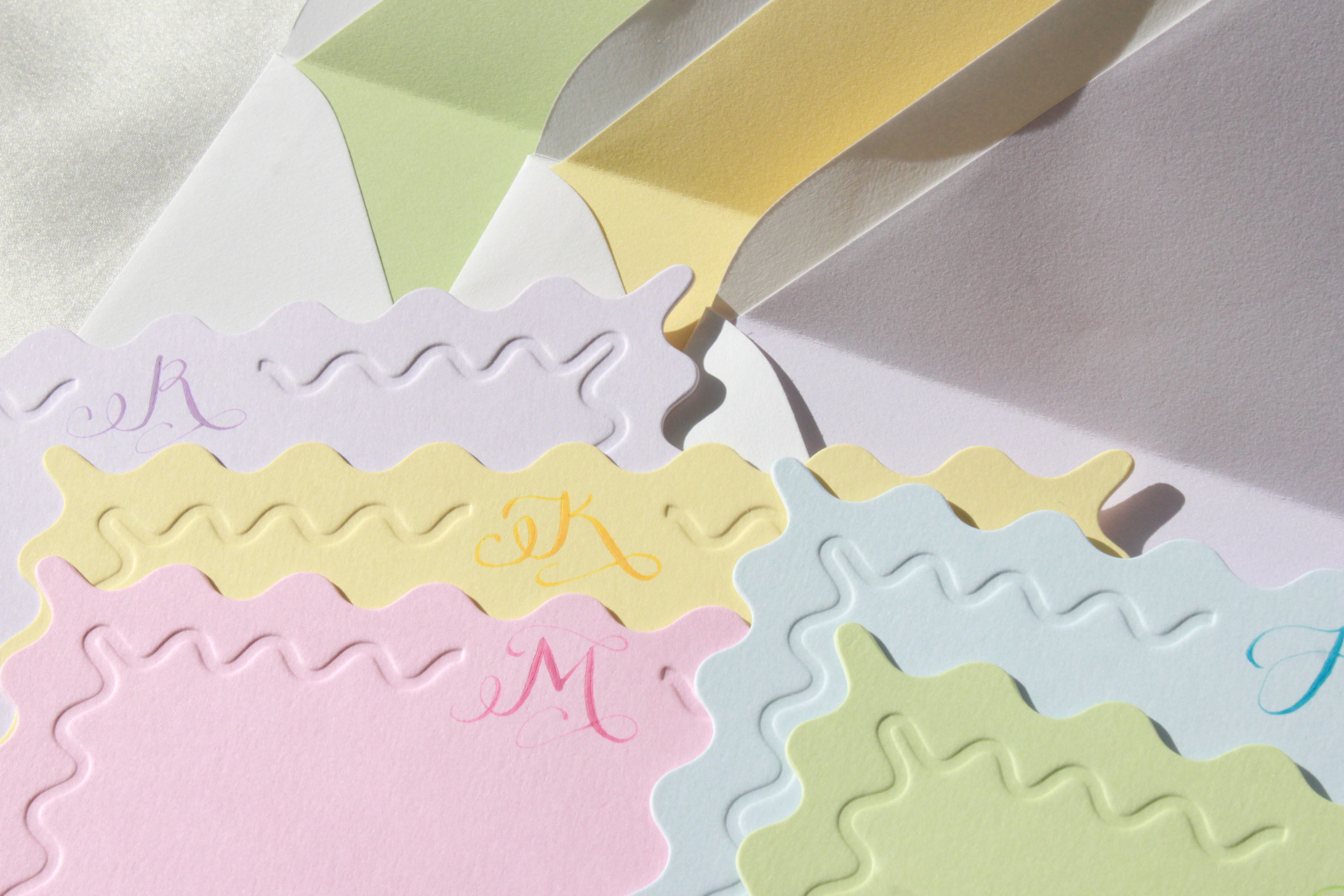 wavy cards