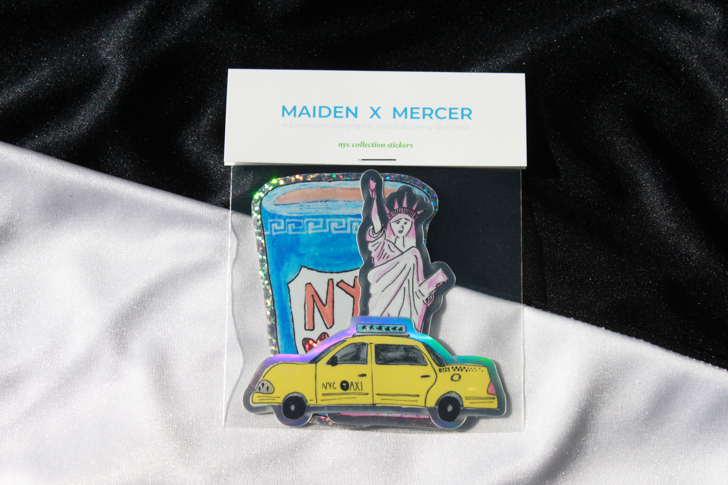 nyc doodle sticker pack