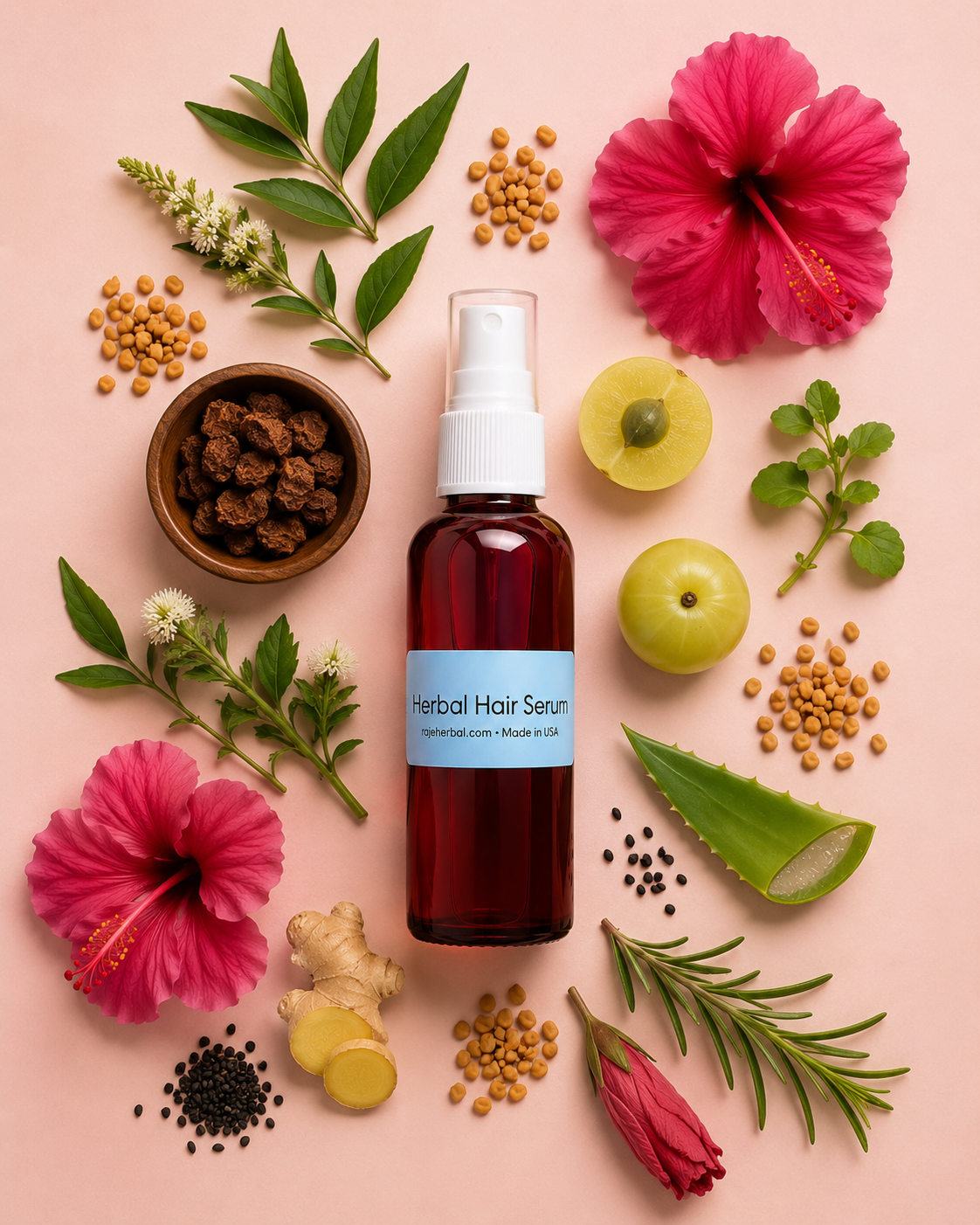Raje Herbal Hair Serum