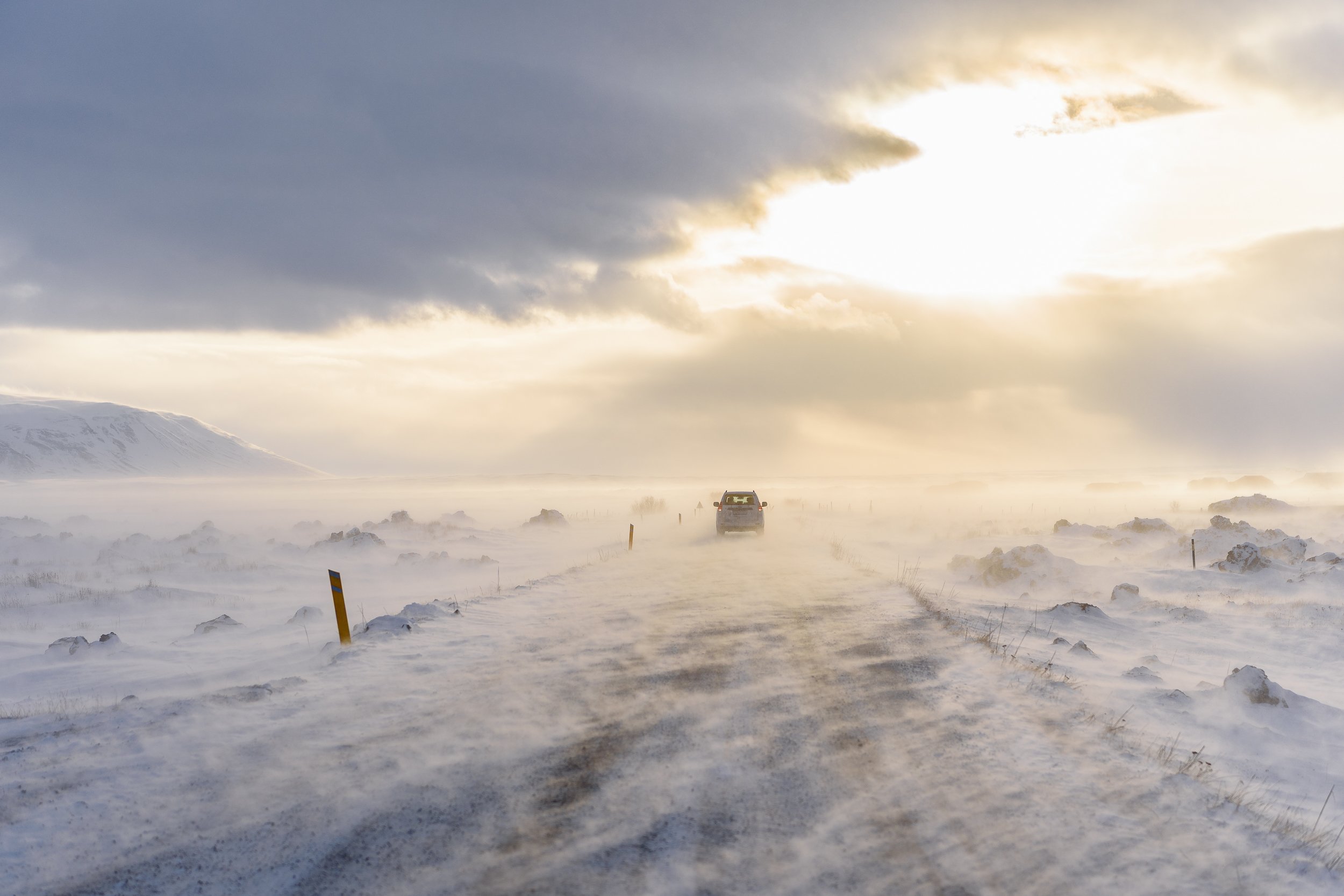 Winter road | Iceland
