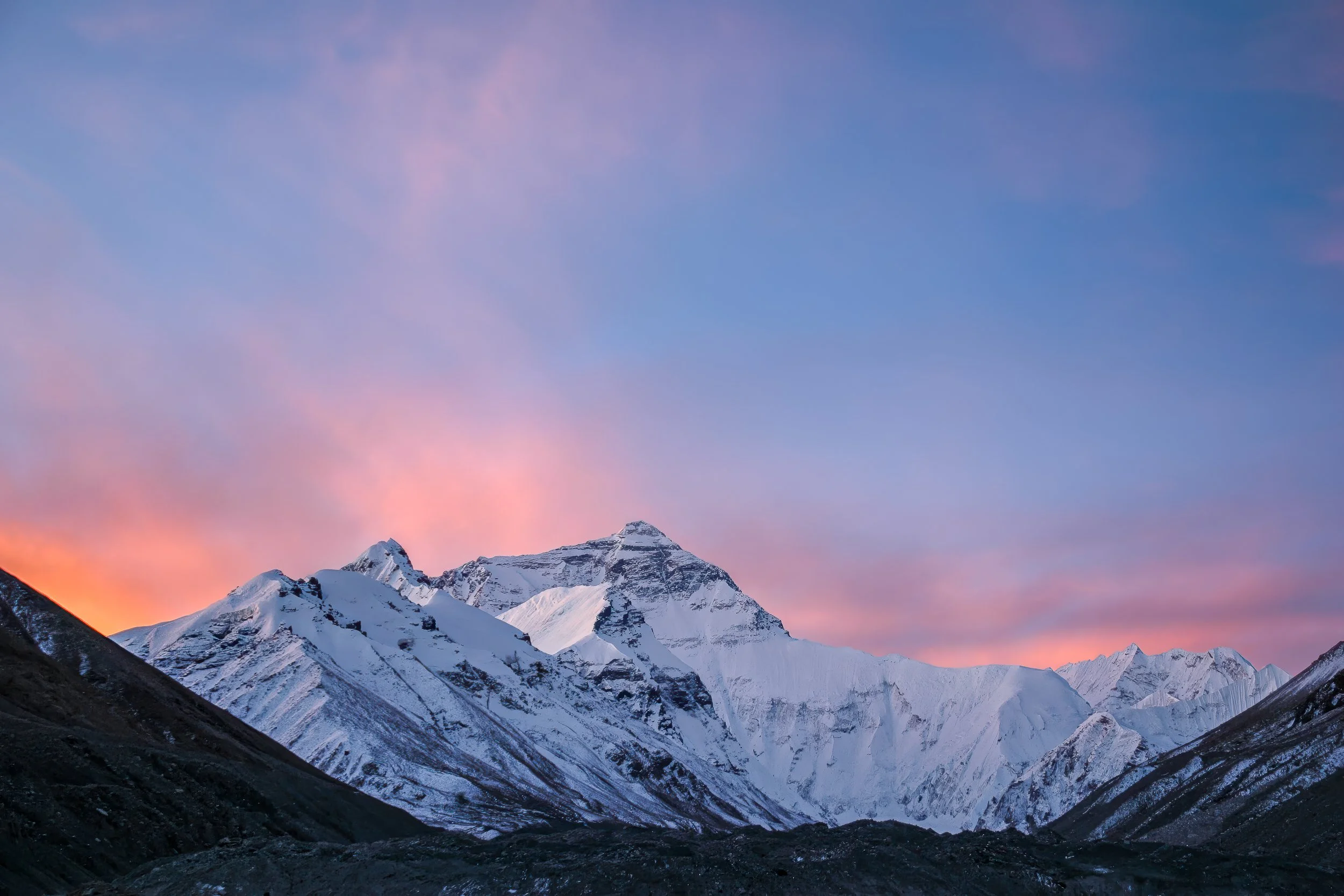 Sunrise Mount Everest base camp | Tibet