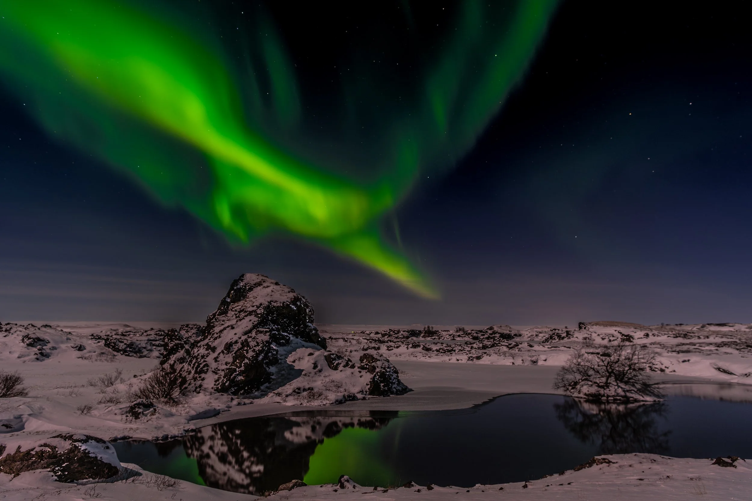 Northern lights, Myvatn | Iceland