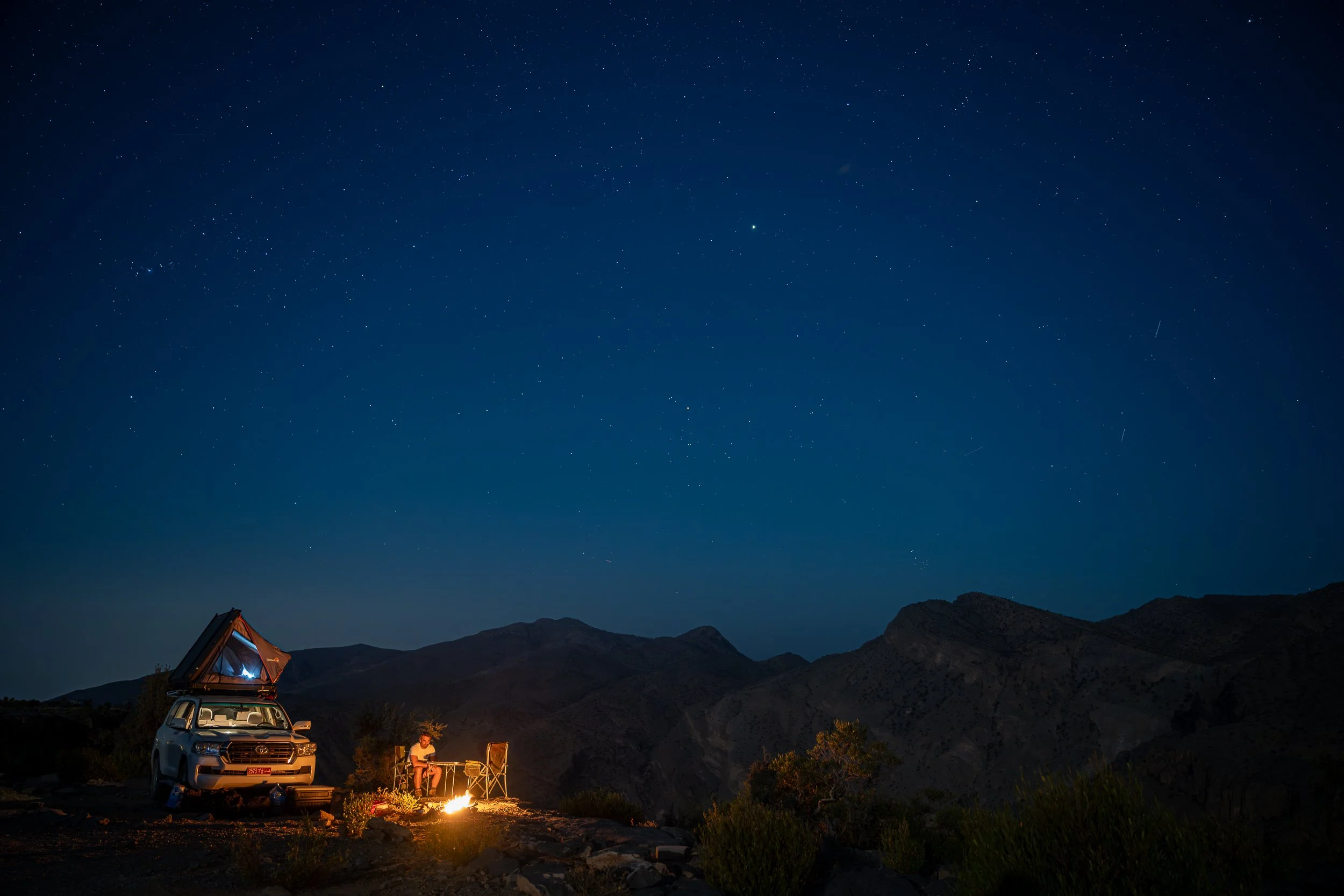 Camping, Hajar Mountains | Oman