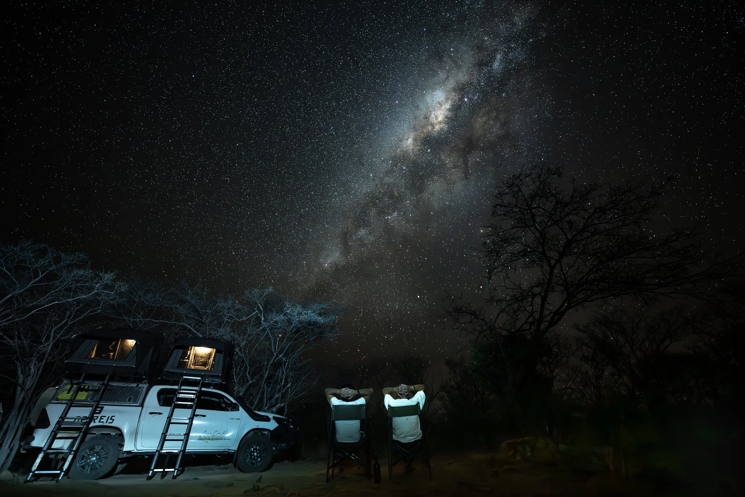 Camping beneath the Milky Way, Chizarira | Zimbabwe