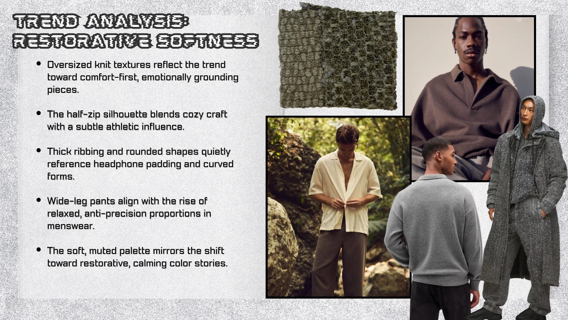 Trend analysis: restorative softness