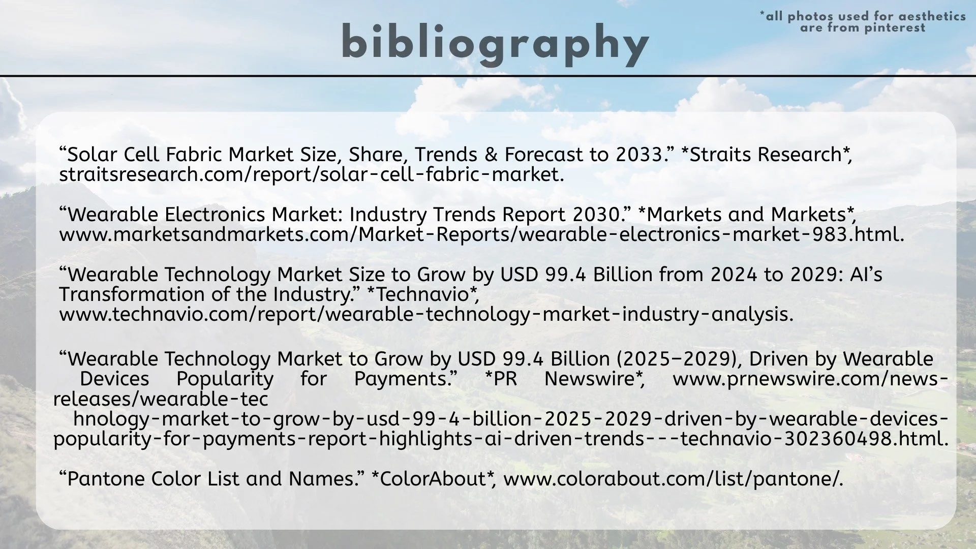 Bibliography