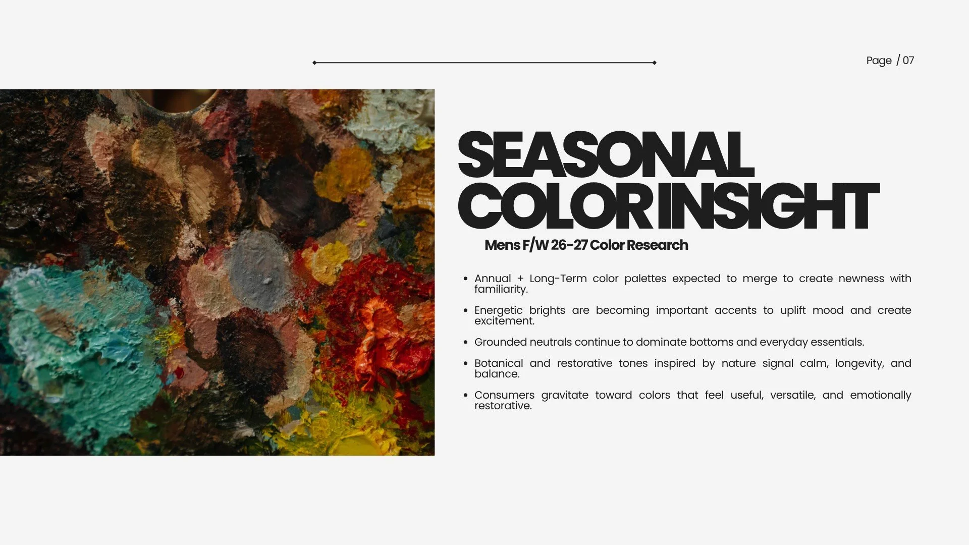 Seasonal color insight