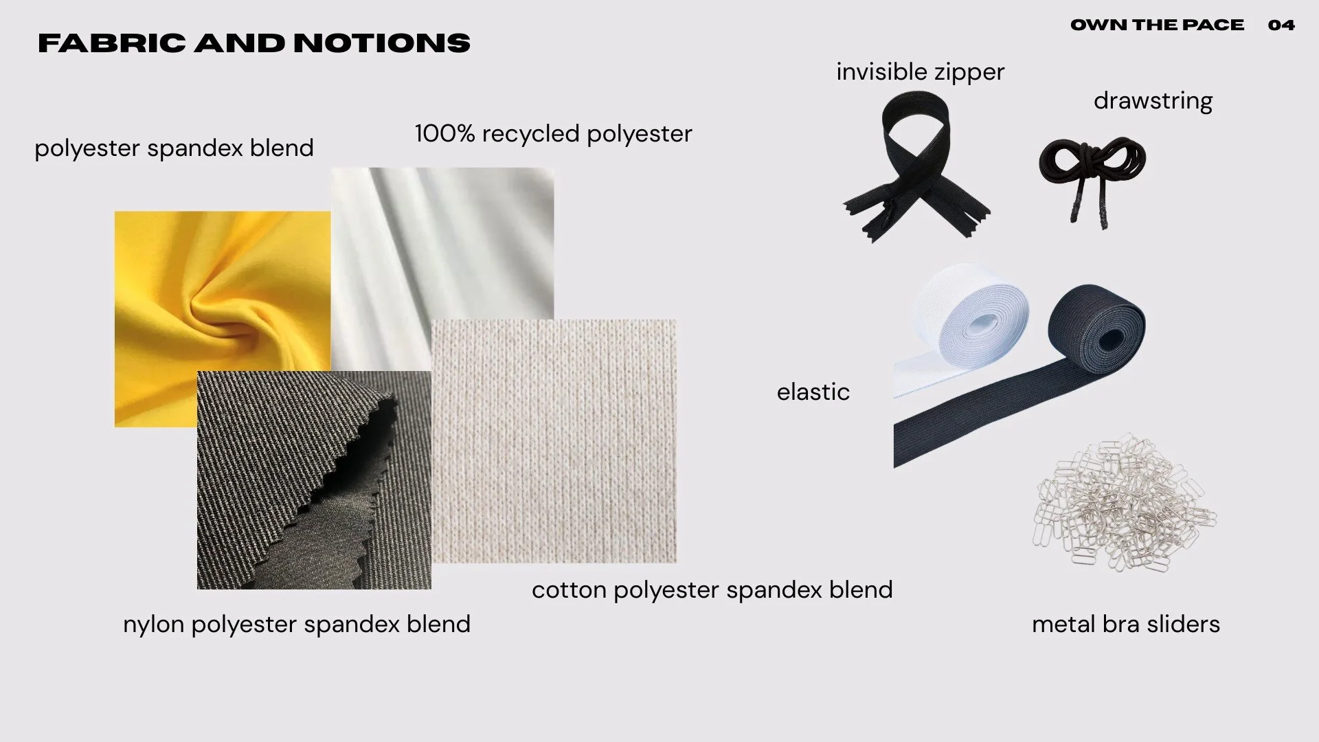 Fabric/notions