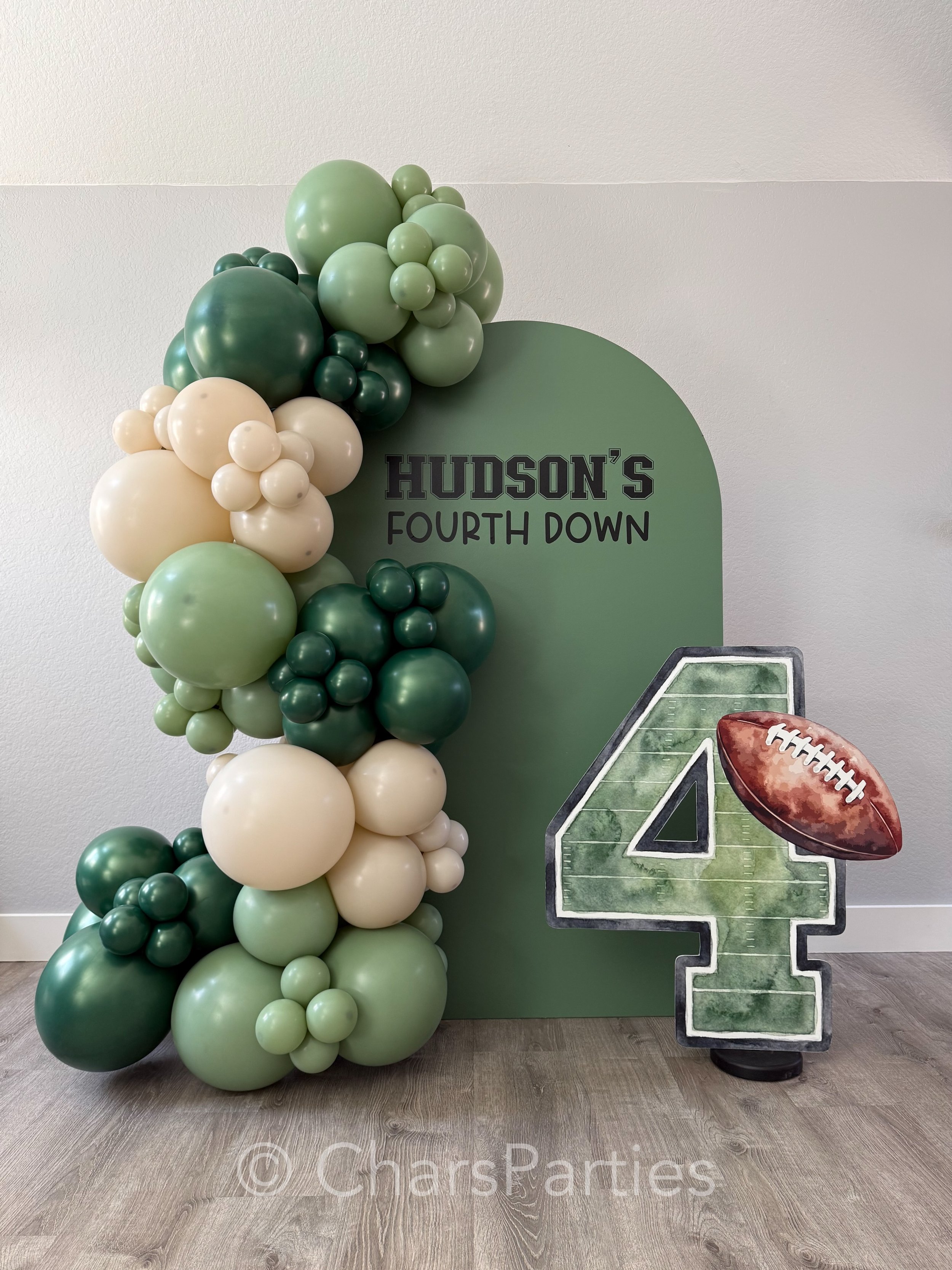 This is a Grab and Go Package - The Main Character! 💥
It includes an upgraded backdrop panel rental with custom lettering.
8 bubbly feet of organic balloon garland.
AND a custom designed prop to bring your party theme to life!

Hit the link in our b
