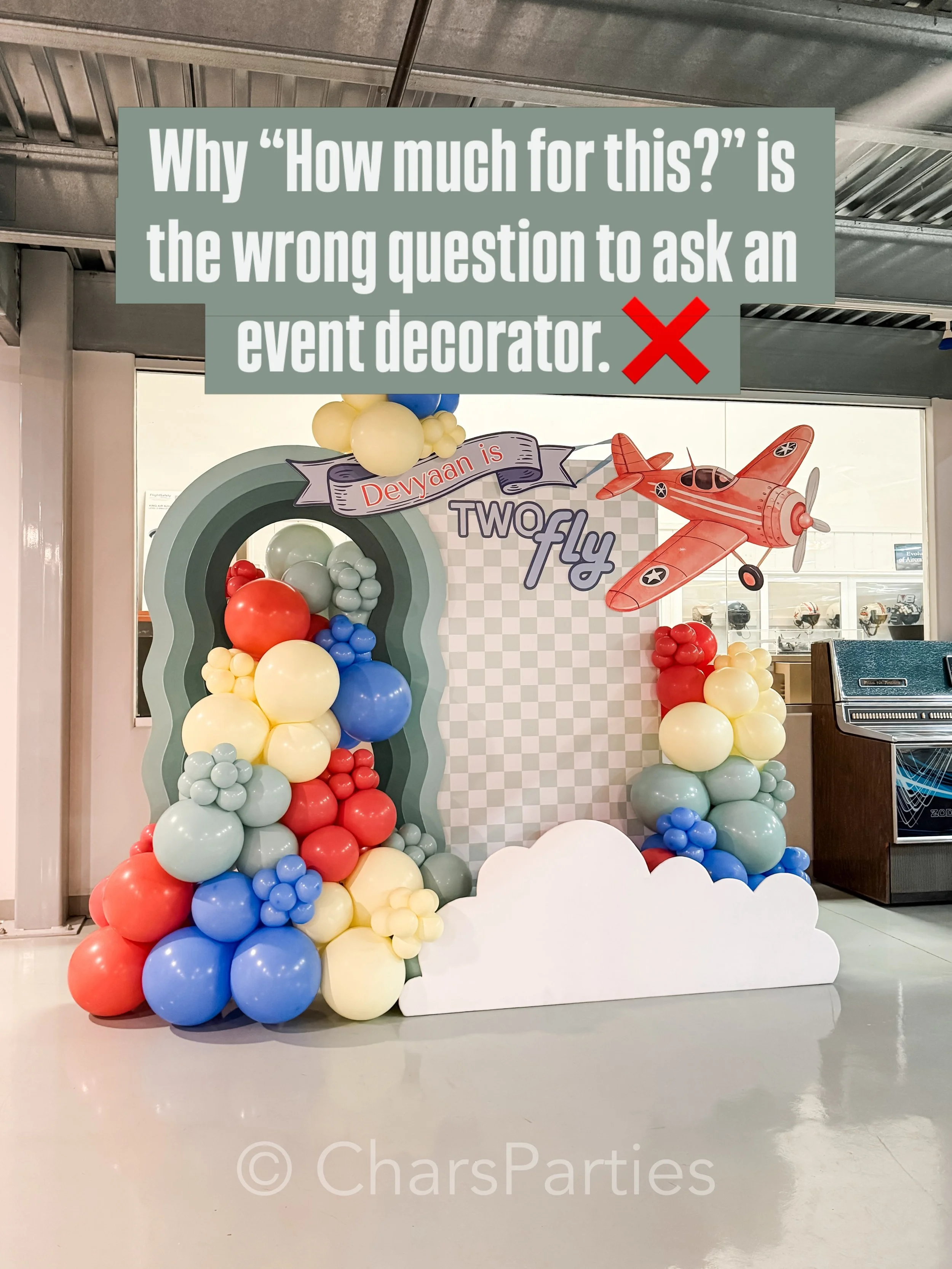 We get it - you see the cutest setup like this airplane installation on your feed, and you instantly want to know the price! But the truth is, we can&rsquo;t give you an accurate quote from a single inspiration photo or a DM screenshot. 🛑✈️

When yo