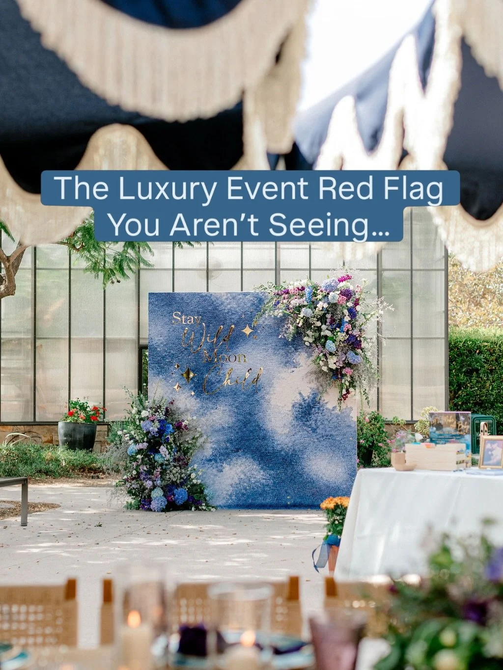 Digital Illusion vs. Physical Perfection. 🥂✨ Swipe through to see real-world execution.

When planning a high-end celebration in Orange County, your decor shouldn&rsquo;t just look immaculate on a digital mood board - it must be breathtaking when yo